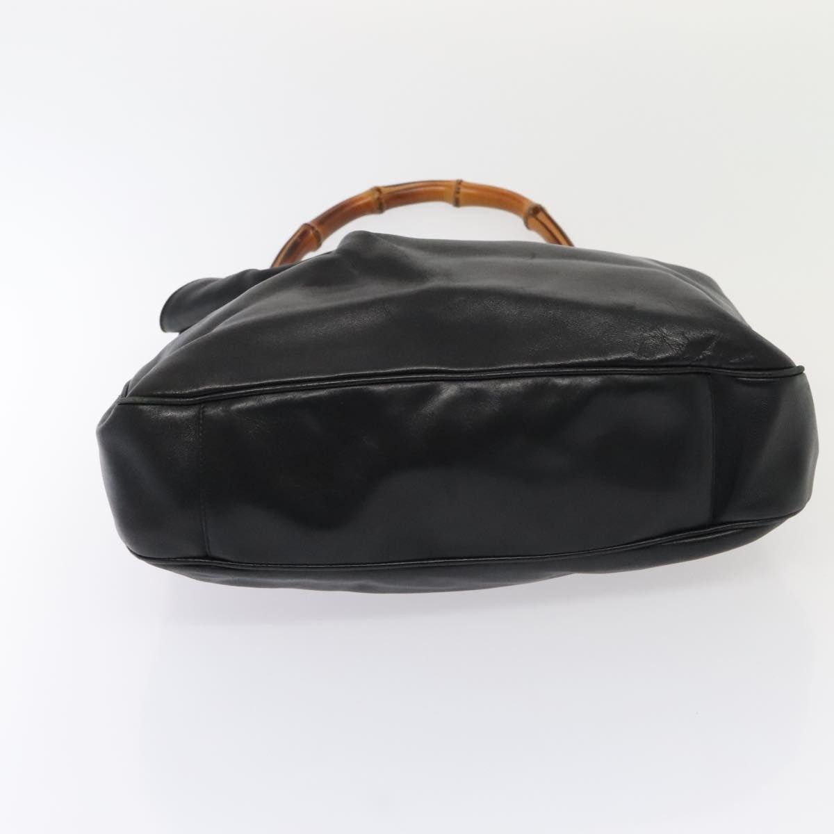 Gucci GUCCI Bamboo Shoulder Bag Leather Black Gold 001 2123 001 Size ONE SIZE - 9 Thumbnail