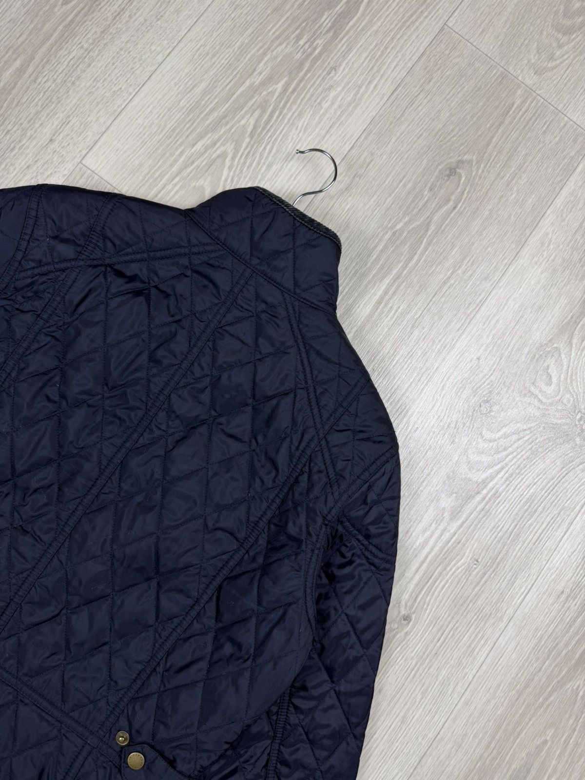 Barbour Barbour International Women Navy Polarquilted Jacket Size 10 Size L / US 10 / IT 46 - 8 Thumbnail