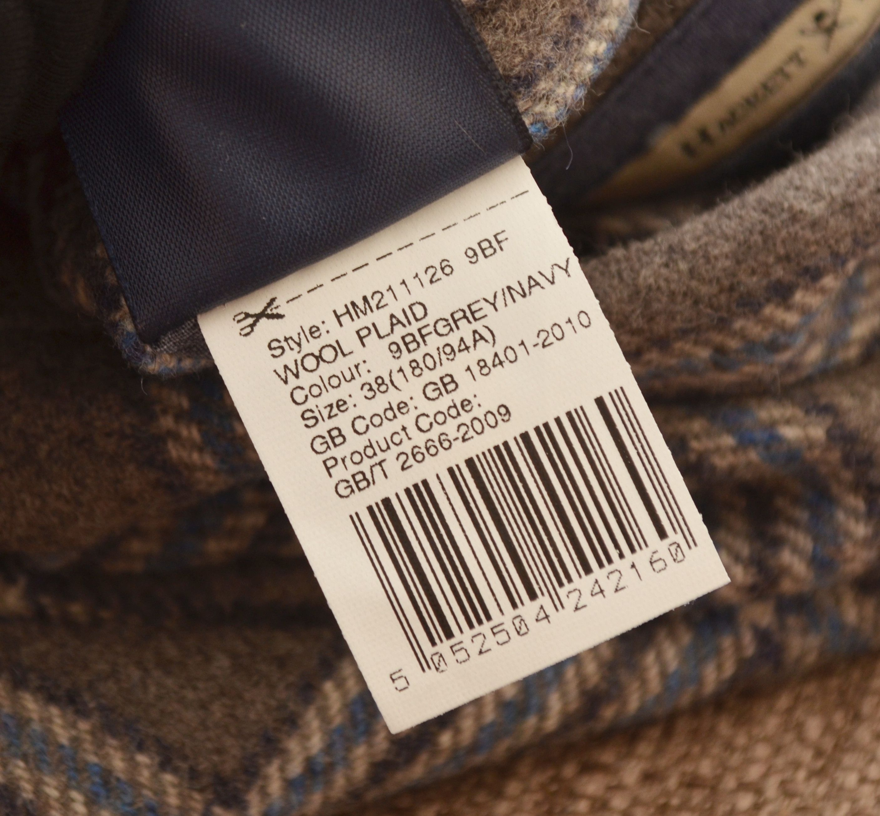 Designer × Hackett HACKETT KENSINGTON Slim Winter Check Trousers Pants Wool Size US 36 / EU 52 - 15 Thumbnail