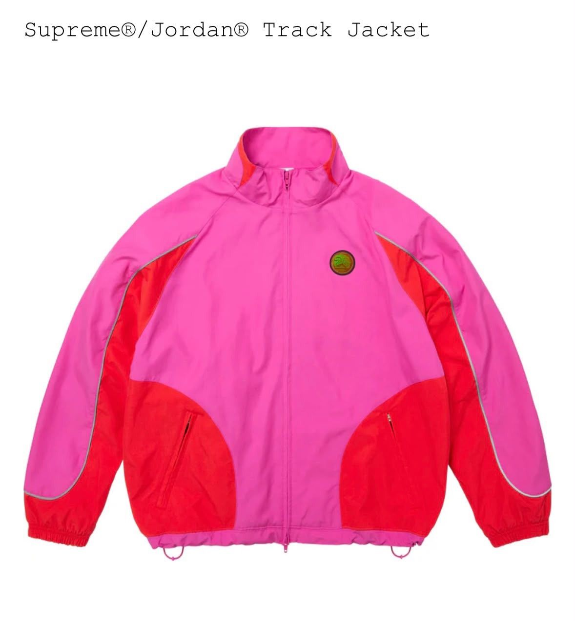 SUPREME LACOSTE スタジャン ピンク Lacoste × Supreme Supreme x Lacoste Harrington Jacket Pink | Grailed
