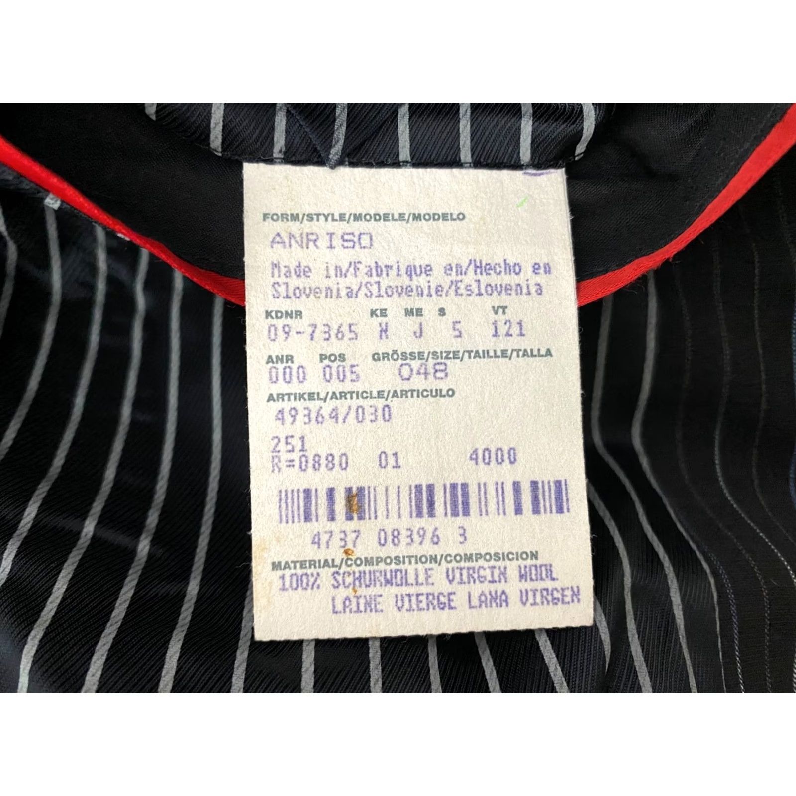 Hugo Boss Hugo Boss Blazer Shirt Wool Jacket 48 Black Mens 100% Wool 48 Chest Size 48 Sports Coat Vintage References Size 48R - 6 Thumbnail