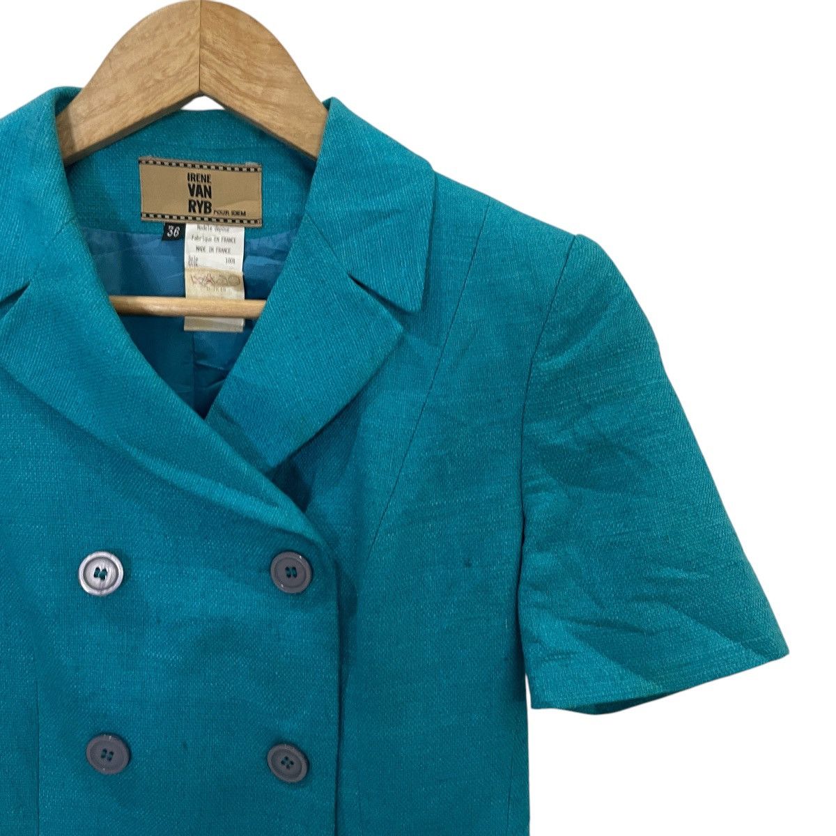 Other Vintage Irene Van Ryb Pour Idem Jacket Size M / US 6-8 / IT 42-44 - 2 Thumbnail