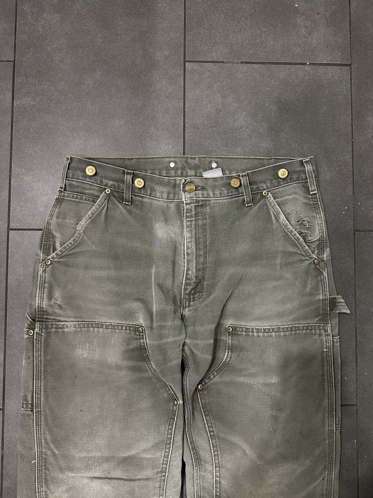 Carhartt Vintage Carhartt Double Knee Pants Size US 32 / EU 48 - 2 Thumbnail