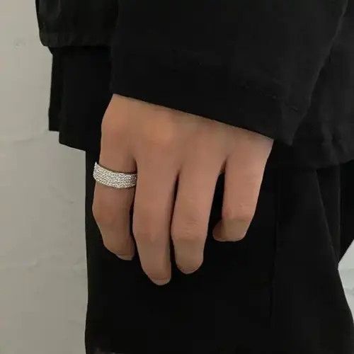 Jewelry Akasaka x Ibuki ICY Rhinestone Ring Size ONE SIZE - 3 Thumbnail