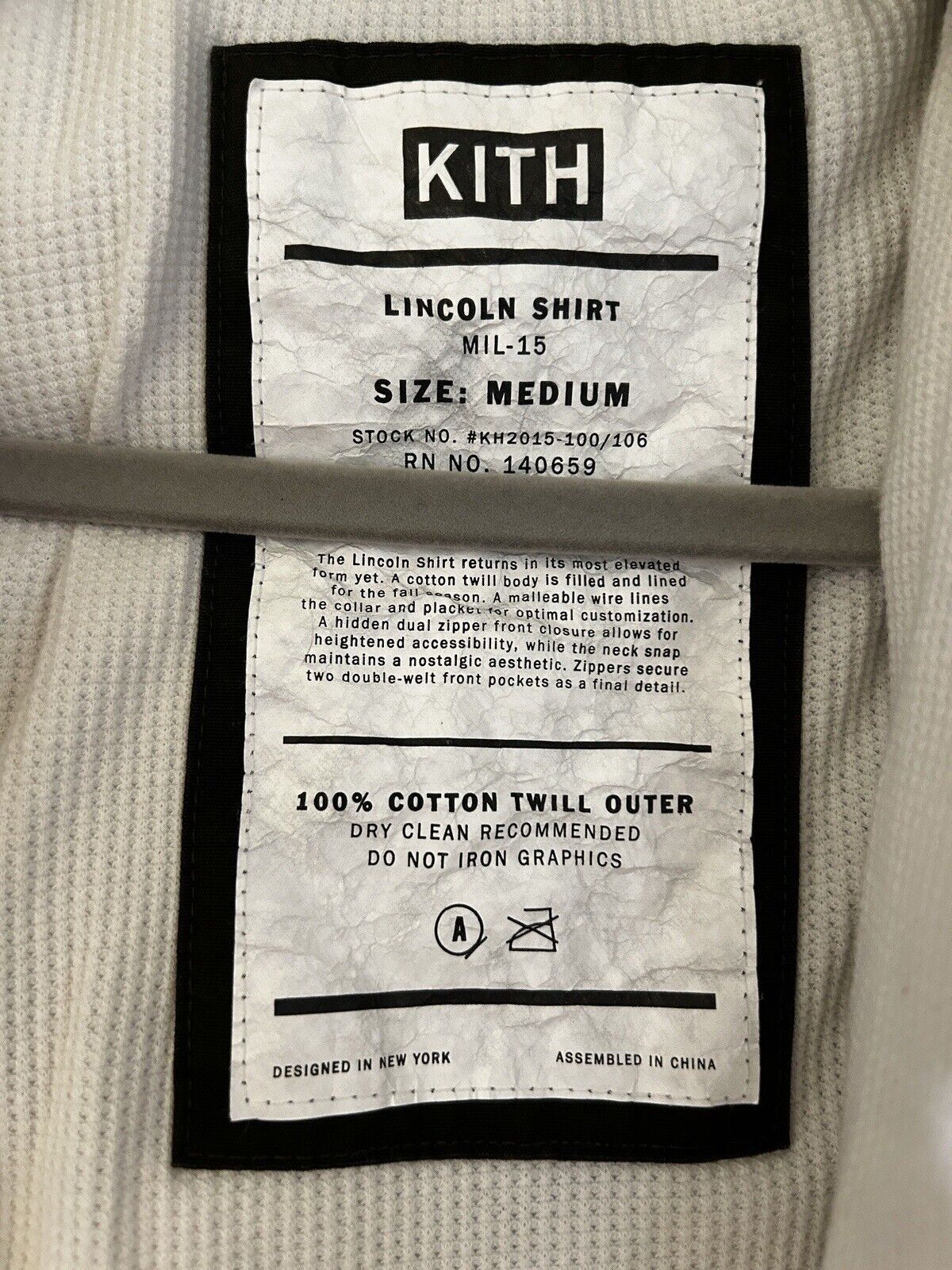 Kith Kith Lincoln Shirt Jacket Olive Green Cotton Twill Wire Lin Size US M / EU 48-50 / 2 - 5 Thumbnail