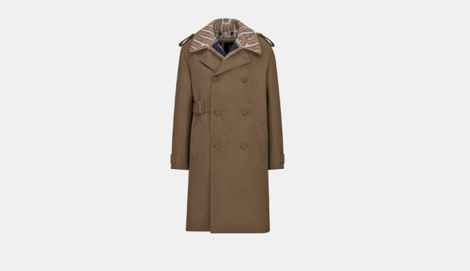 o1bcso1str0324 Coats With Vest in Brown