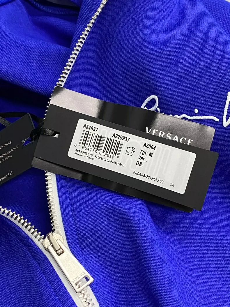 Versace Versace Art logo embroidered jacket Size XXL / US 16-18 / IT 52-54 - 9 Thumbnail