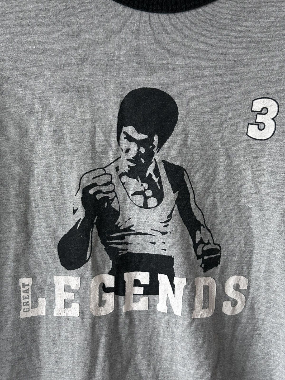 Japanese Brand Vintage tee shirt Bruce lee mens medium The Big boss band Size US M / EU 48-50 / 2 - 4 Thumbnail