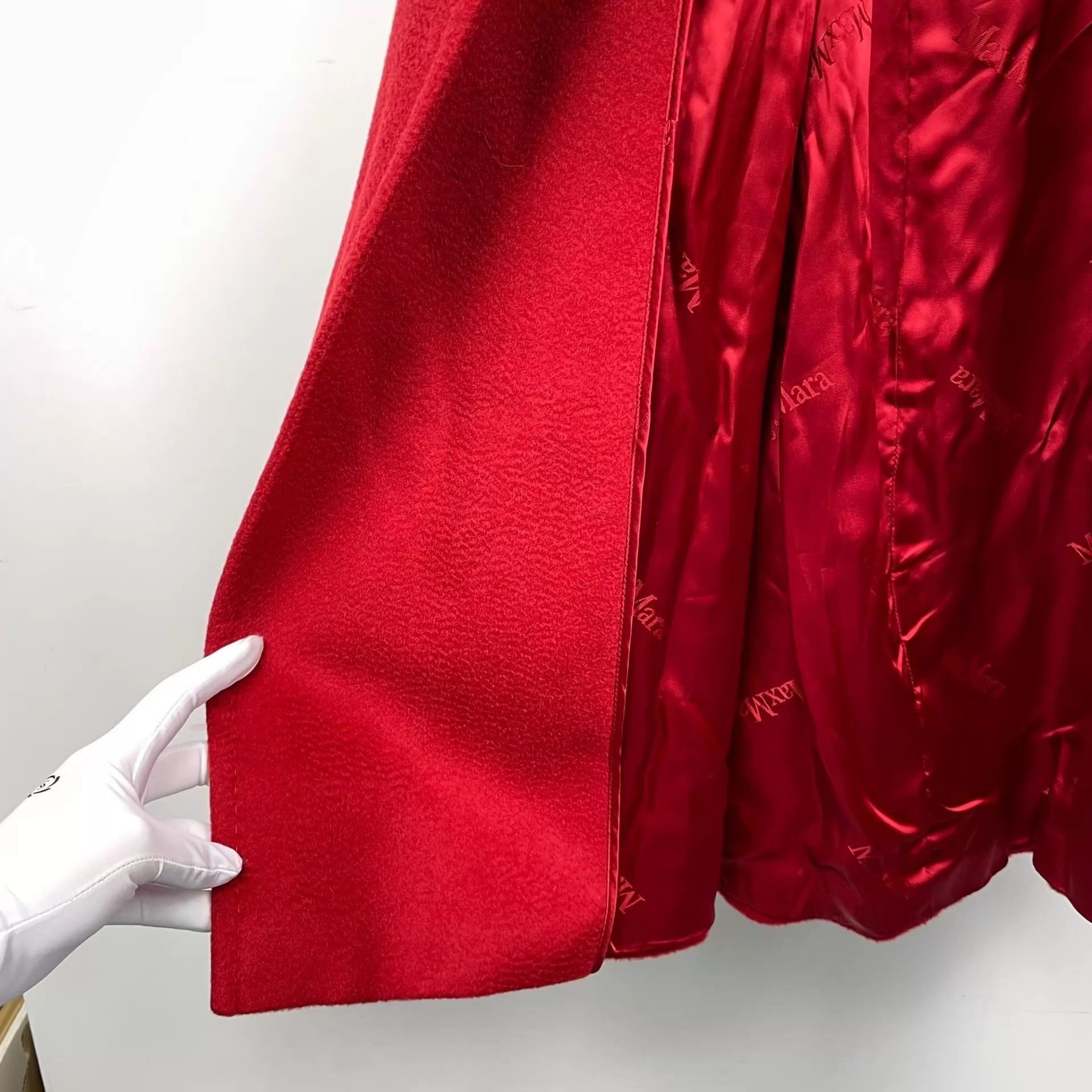Max Mara MaxMara Manuela Red Camel Hair Overcoat Size XS / US 0-2 / IT 36-38 - 8 Thumbnail