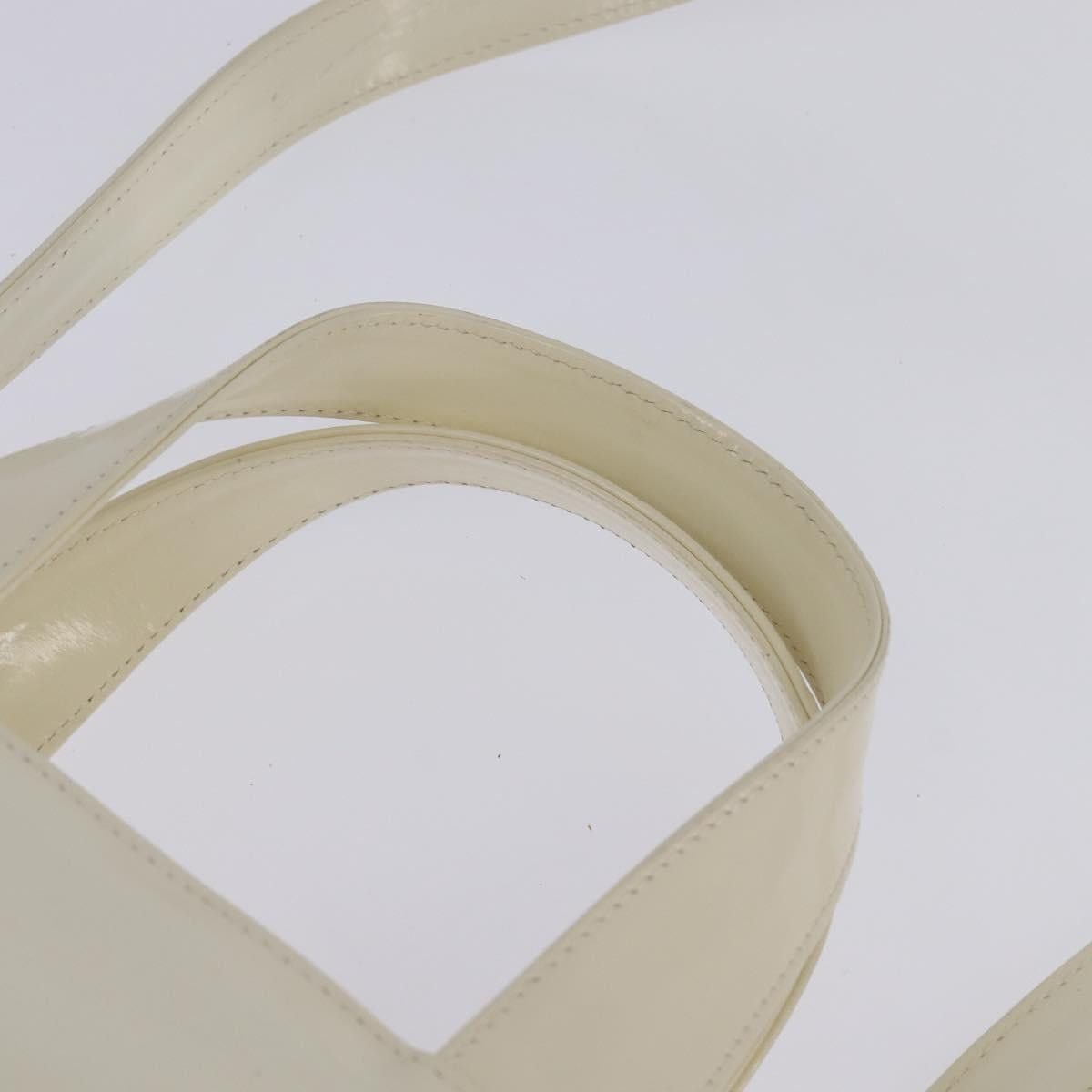 Gucci GUCCI Handbag Enamel White Silver 001 1013 001 1013 Size ONE SIZE - 8 Thumbnail