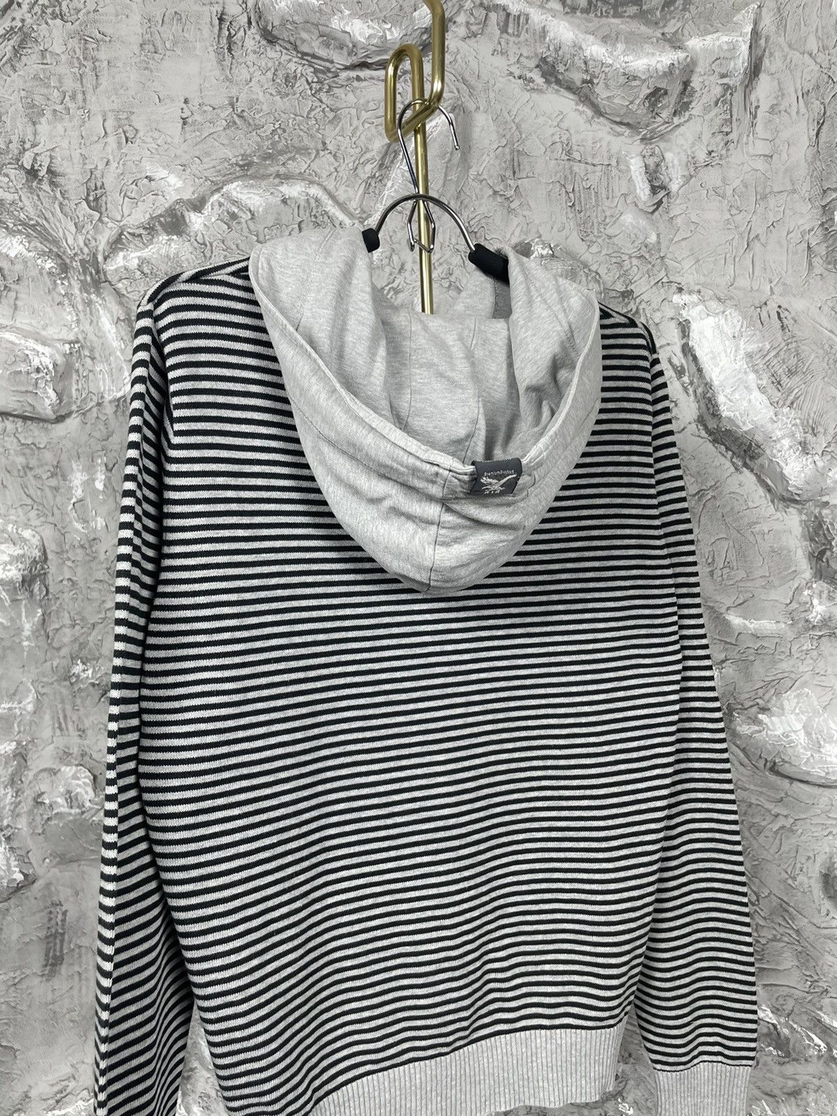 20471120 × Beauty Beast × Japanese Brand Striped Zip Buttons Cardigan Hoodie Y2K Hysteric goa Style Size US M / EU 48-50 / 2 - 7 Thumbnail