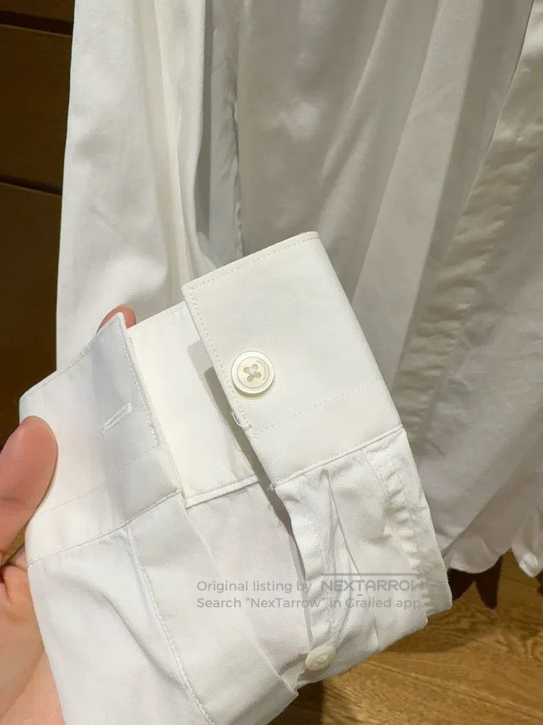 Givenchy Givenchy Size39 White Star Shirt Size US M / EU 48-50 / 2 - 3 Thumbnail