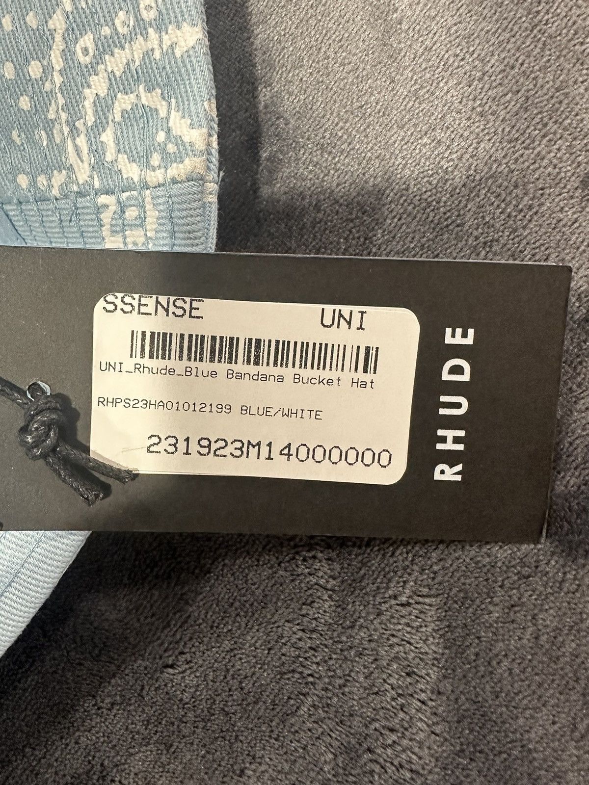 Rhude Rhude Bandana Bucket Hat Size ONE SIZE - 7 Thumbnail