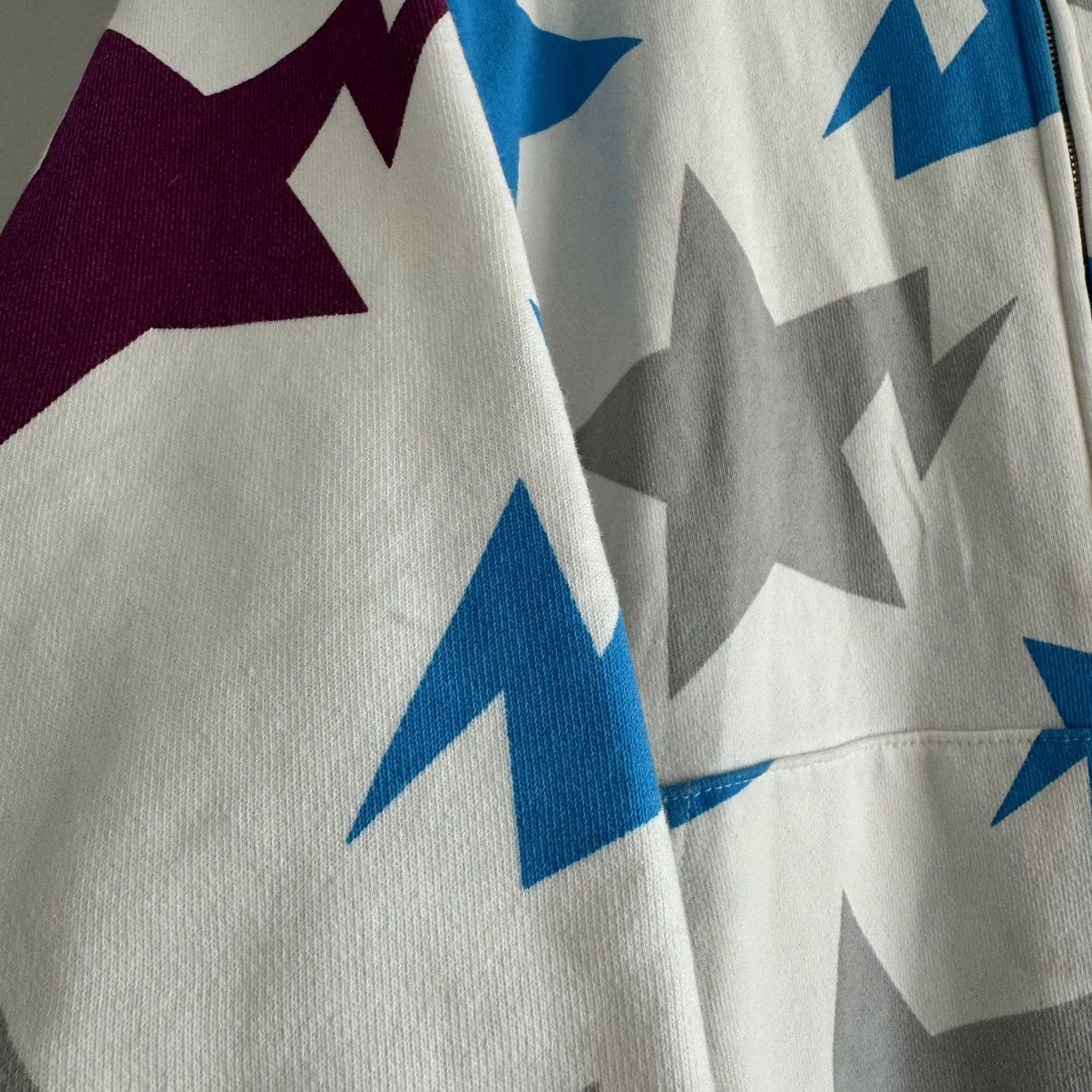 Bape × Nigo RARE Yokohama Sta Pattern Full Zip Hoodie Size US L / EU 52-54 / 3 - 12 Thumbnail