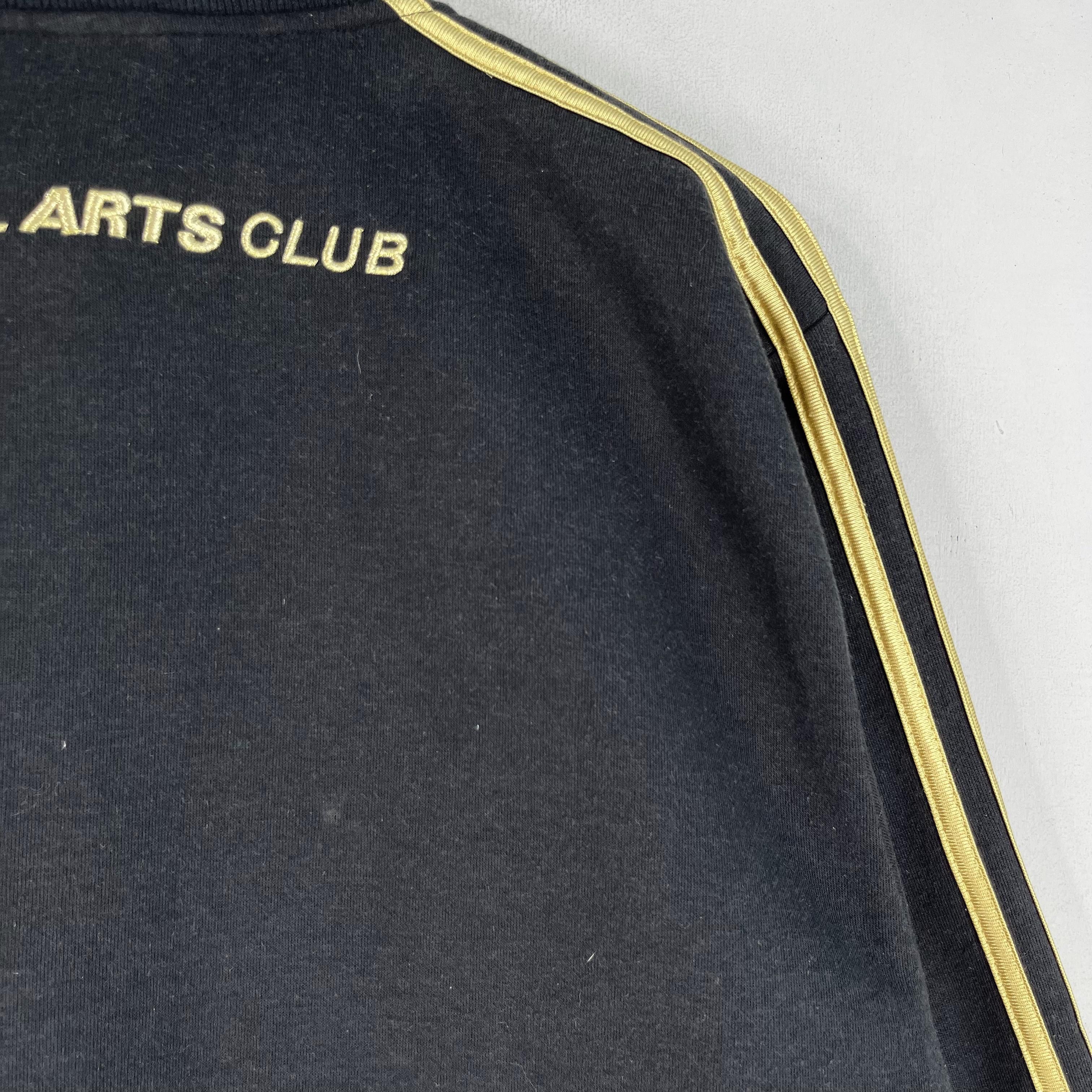 Adidas × Vintage Vintage Y2K ADIDAS Three Stripes Zipper Sweater Size US M / EU 48-50 / 2 - 10 Thumbnail