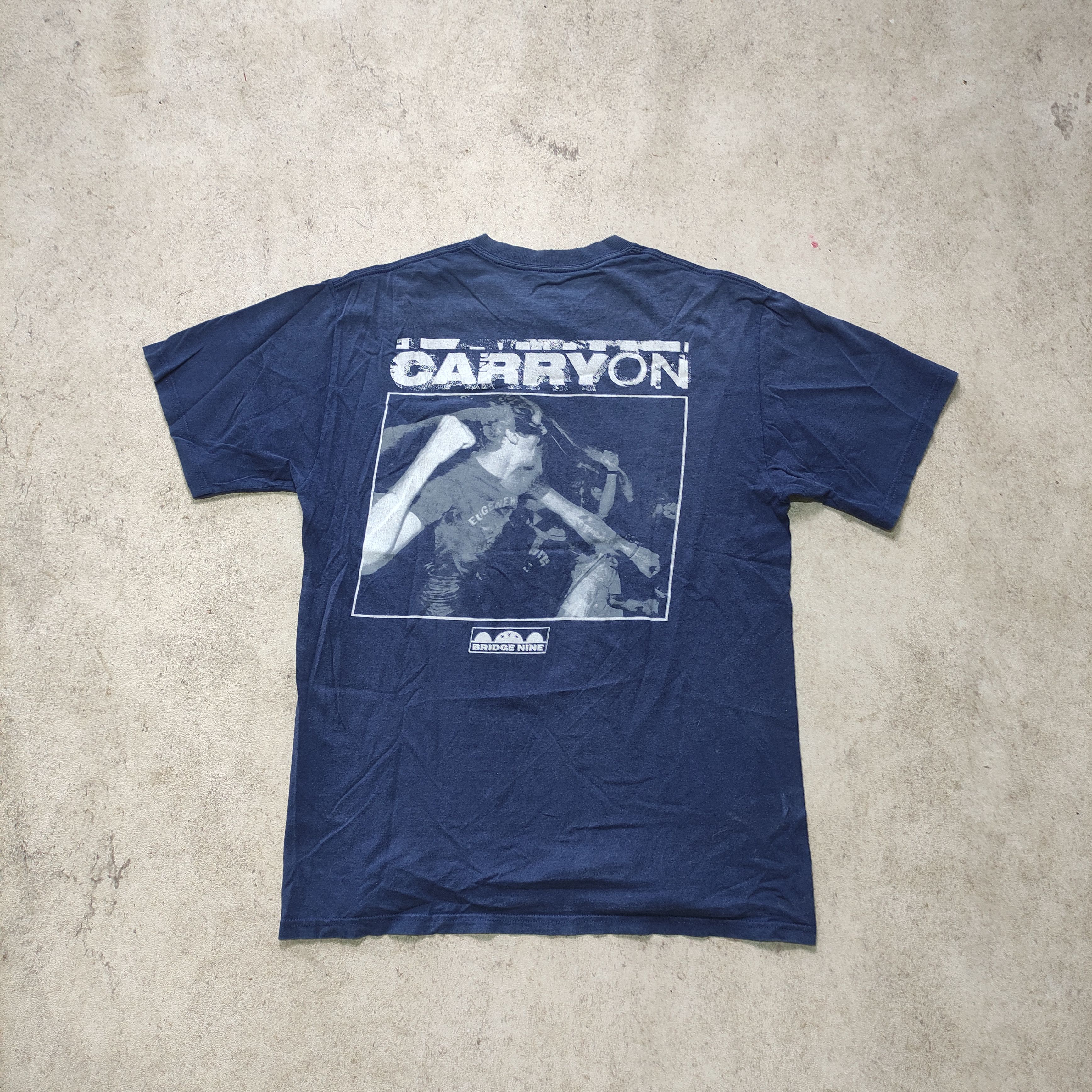 Band Tees Carry On Hardcore Bridge Nine T shirt band 2000s Size US M / EU 48-50 / 2 - 1 Thumbnail