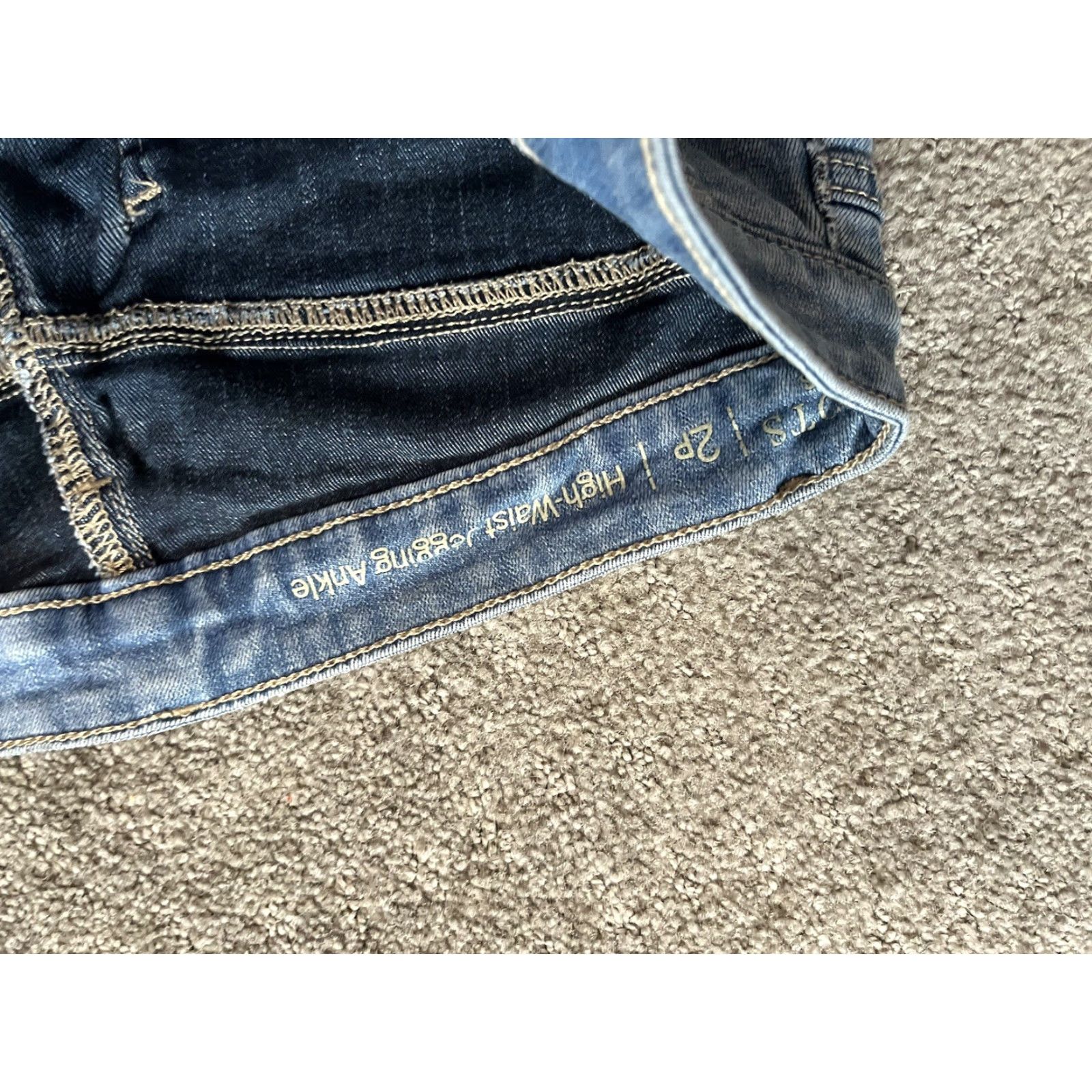 Talbots Talbots Jeans Womens Size 2P Jegging Ankle High Rise Flawless Medium Blue Denim Size 26" / US 2 / IT 38 - 5 Thumbnail