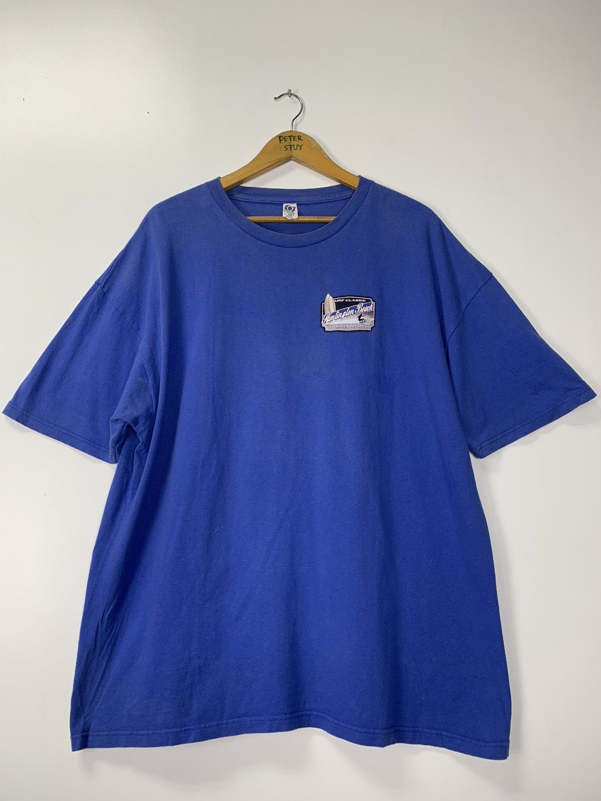 Vintage Vintage Surf Classic Hunlington Beach t-shirt Size US XL / EU 56 / 4 - 4 Thumbnail