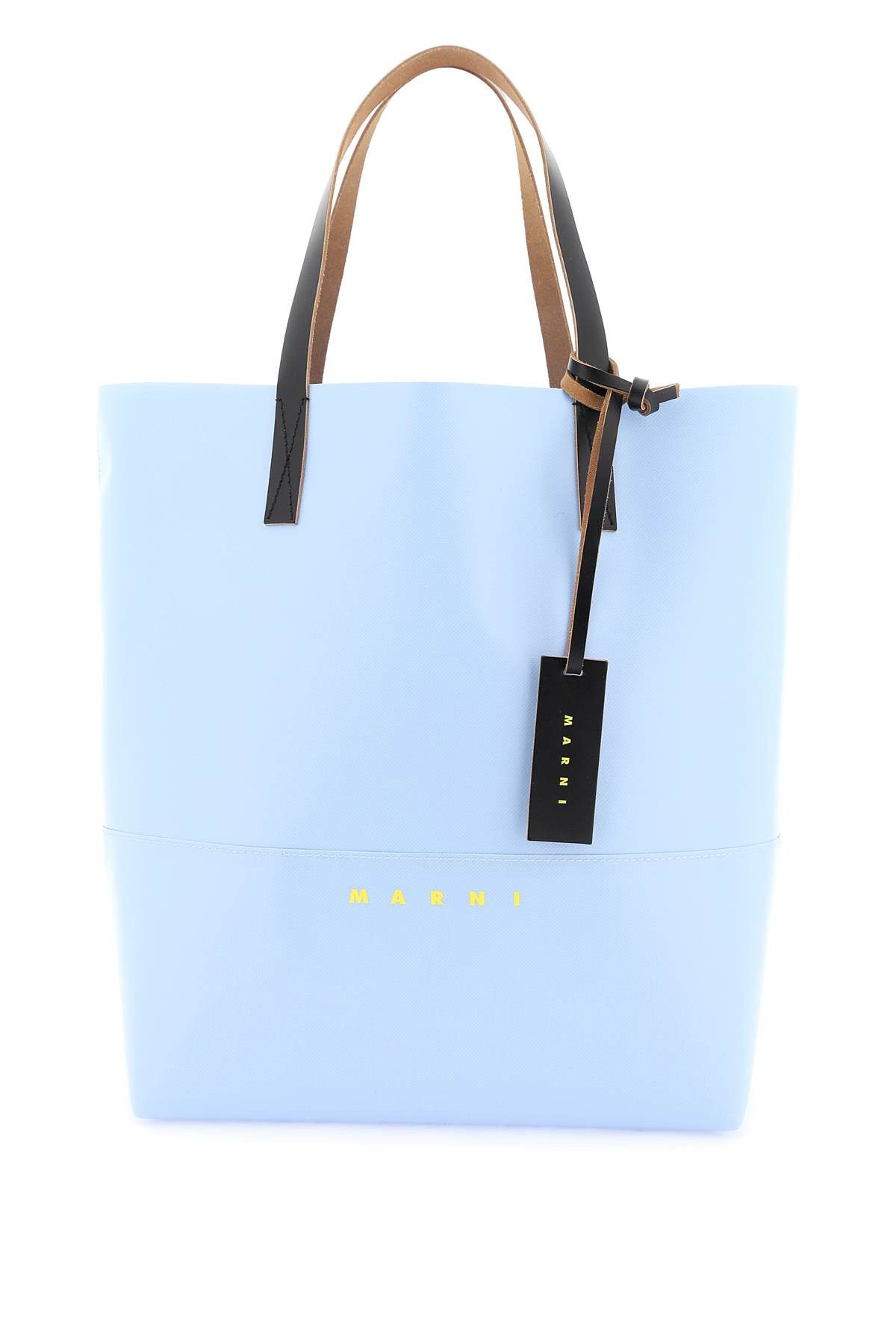 image of Marni Tribeca Tote Bag in Light Blue, Men's