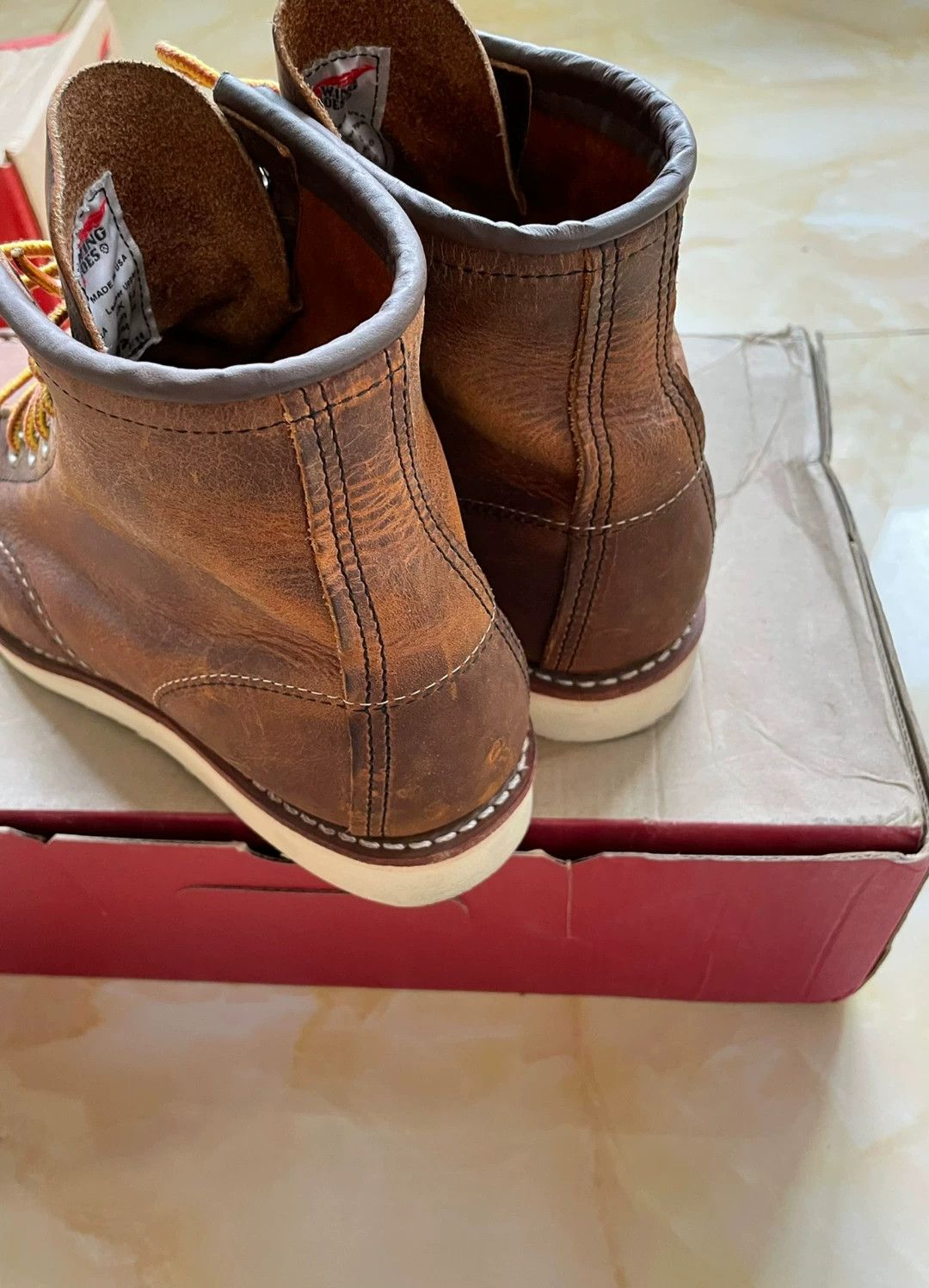 Red Wing RED WING 8876 Work Boot US6 3-4W Boxed Moldy Hardware Size US 6 / EU 39 - 5 Thumbnail