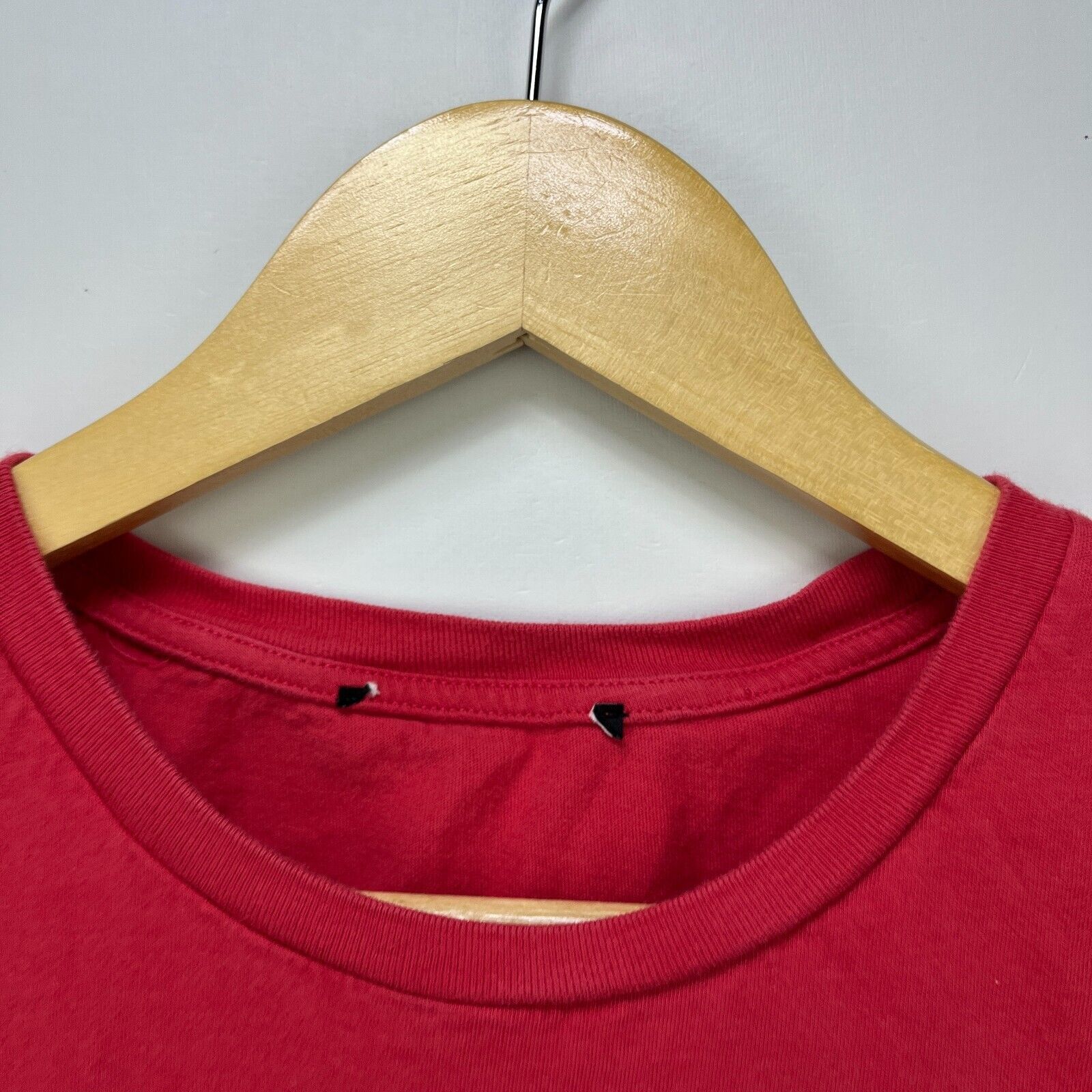 Diesel × Vintage Vintage Diesel Y2K Peeling T Shirt Womens XL Red Size XL / US 12-14 / IT 48-50 - 4 Thumbnail