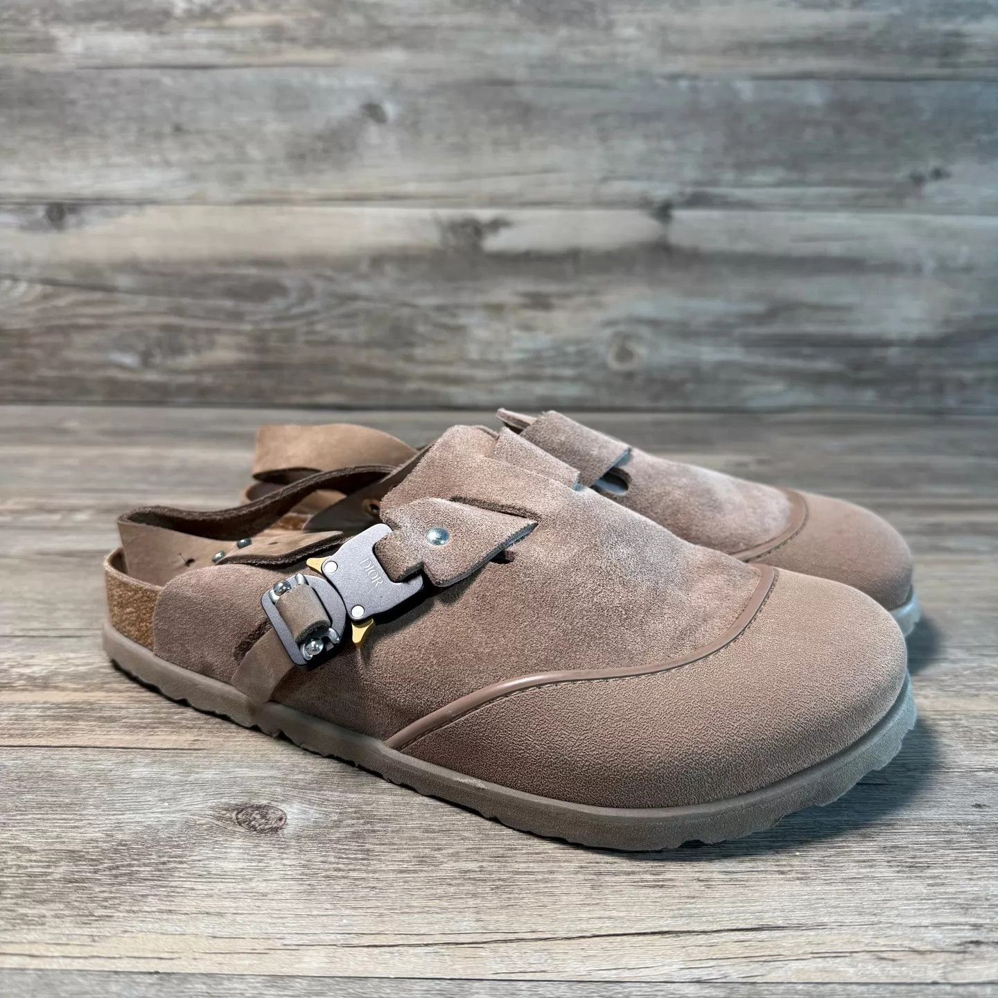 Dior Dior x Birkenstock Arizona Cognac 40 EU 99 New Size US 7 / EU 40 - 2 Thumbnail