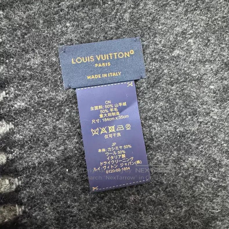 Louis Vuitton Louis Vuitton Grey and black gradient presbyopic fringe ca Size ONE SIZE - 4 Thumbnail