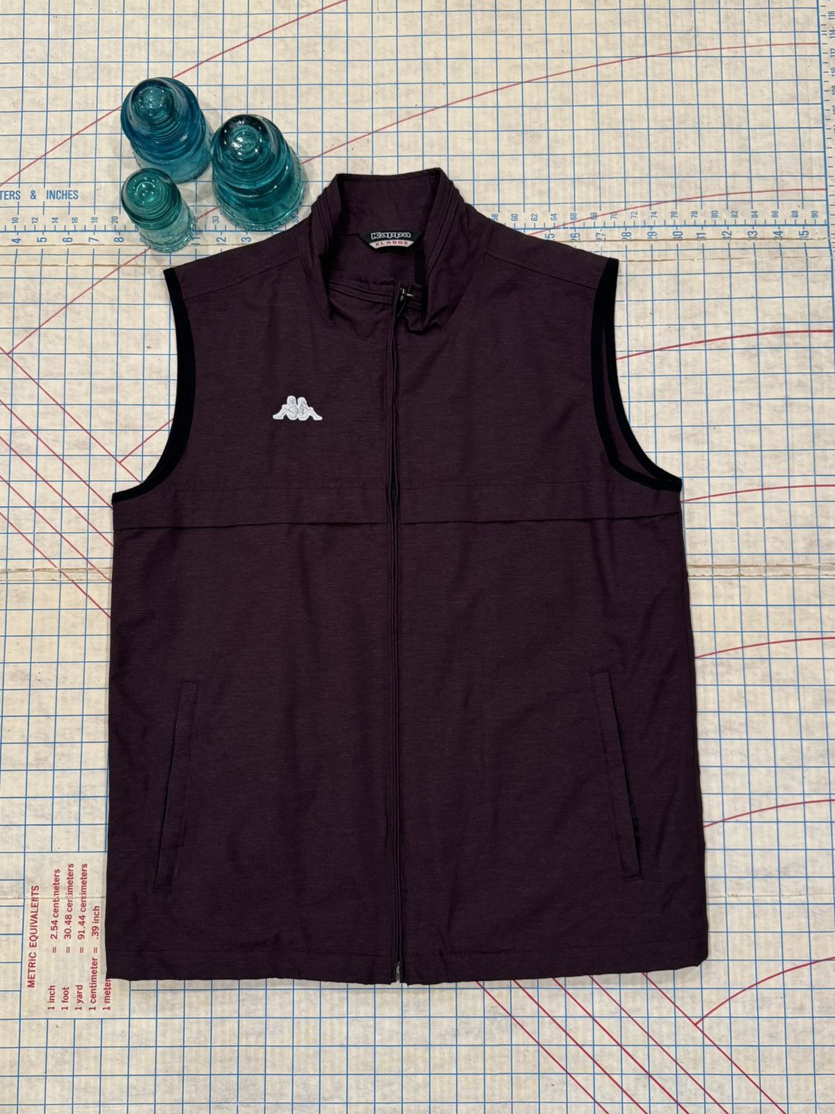 Kappa Kappa Full Zip Gilet Vest Women’s Size XL Y2K Sportswear Size XL / US 12-14 / IT 48-50 - 2 Thumbnail