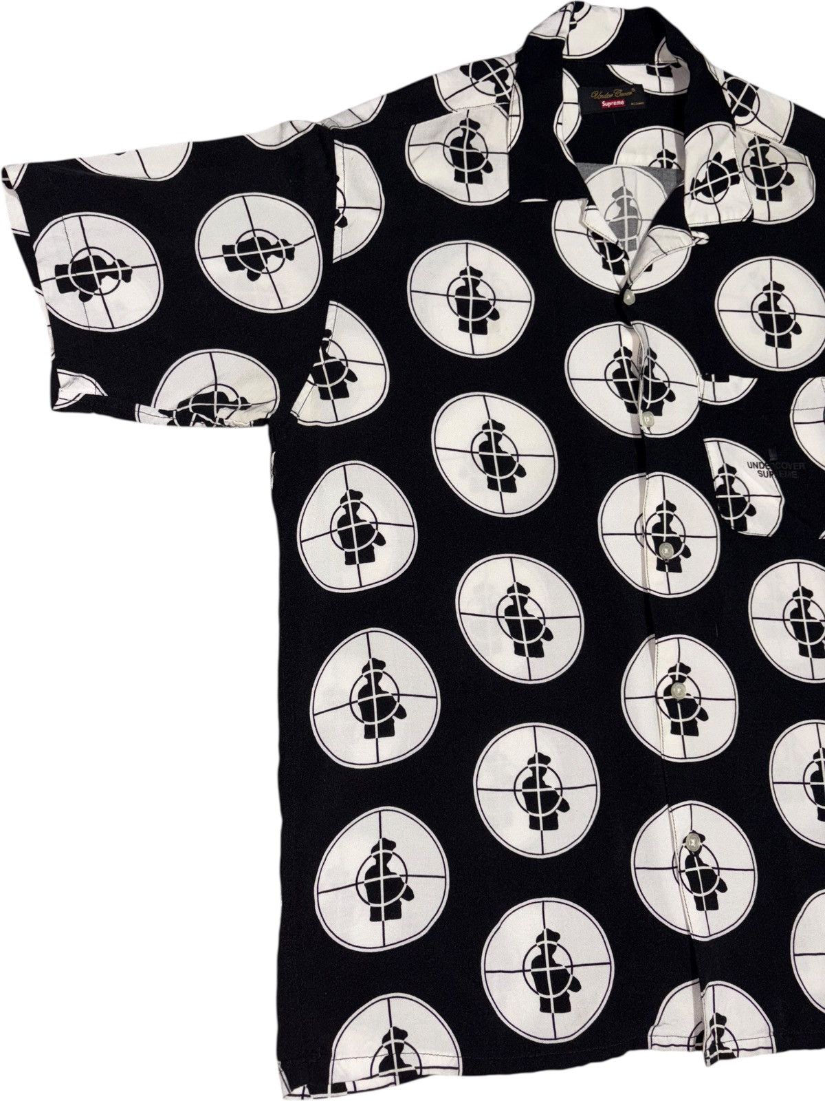 Supreme × Undercover M Undercover Supreme Public Enemy Rayon Button-Up Shirt logo Size US M / EU 48-50 / 2 - 6 Thumbnail