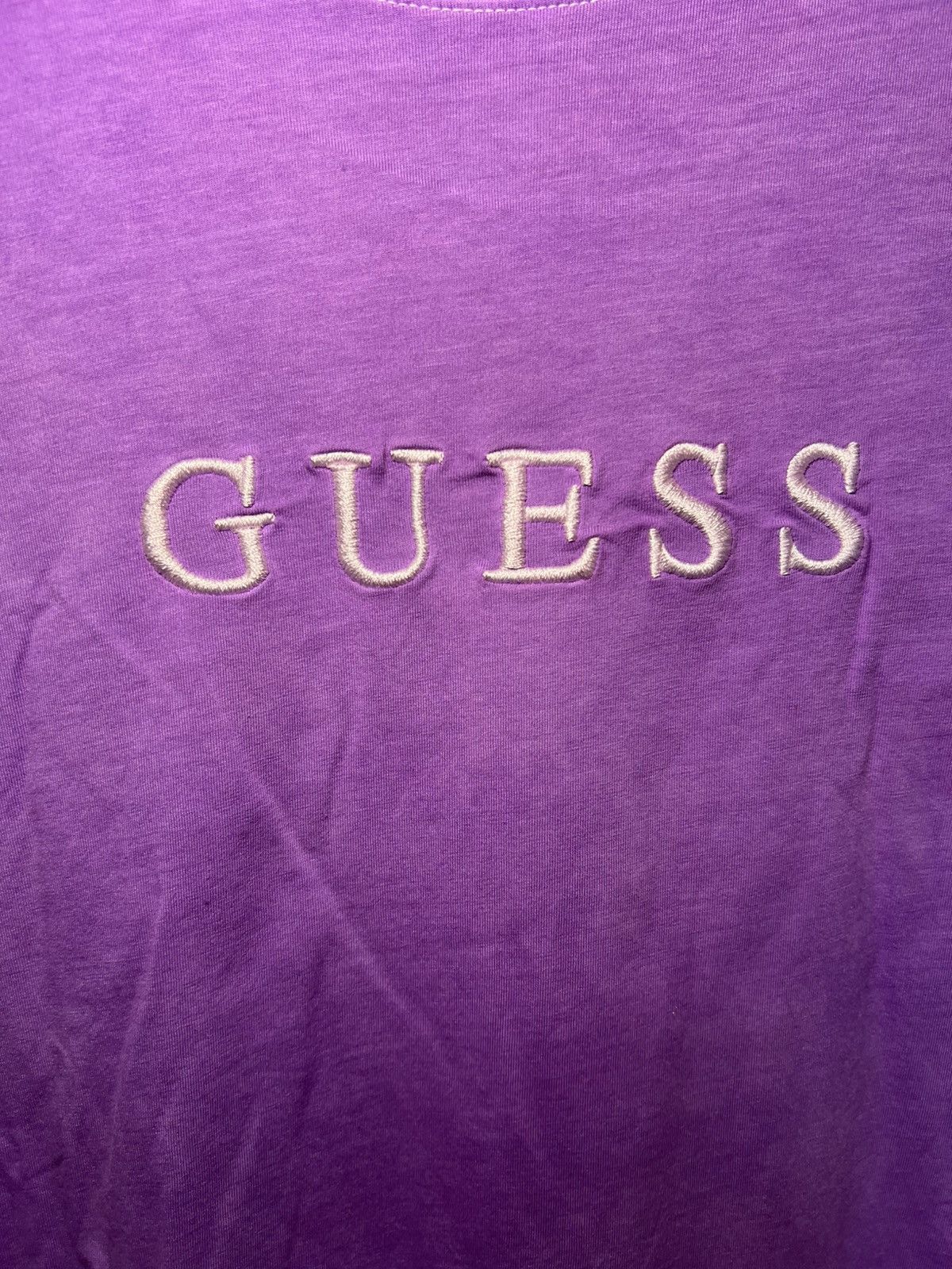 Guess Vintage Guess Jeans USA embroidered logo custom dyed t-shirt Size US L / EU 52-54 / 3 - 4 Thumbnail