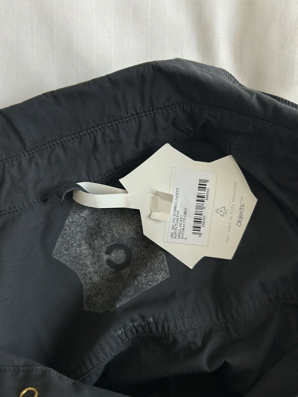 Other Objects IV Life Shell Jacket Anthracite Grey Size US S / EU 44-46 / 1 - 7 Thumbnail
