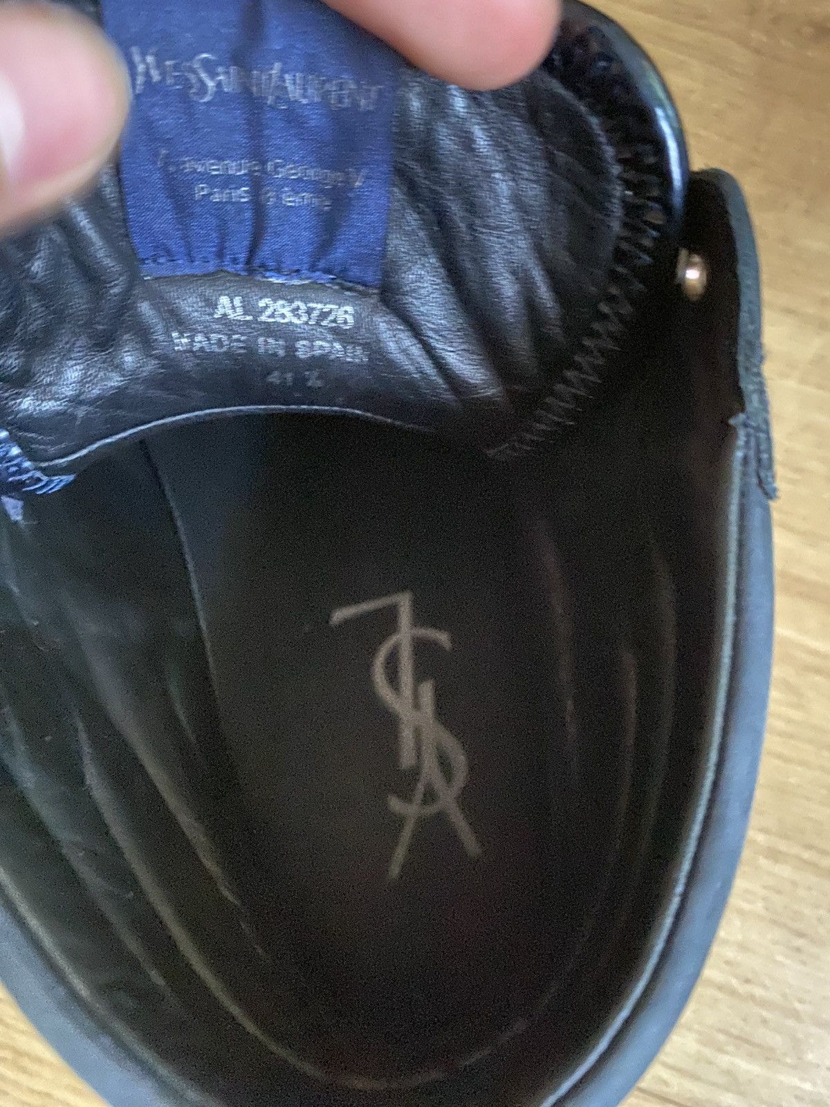 Yves Saint Laurent Saint Laurent (YSL) SL/01H High-Top Sneakers Size US 7 / EU 40 - 12 Thumbnail