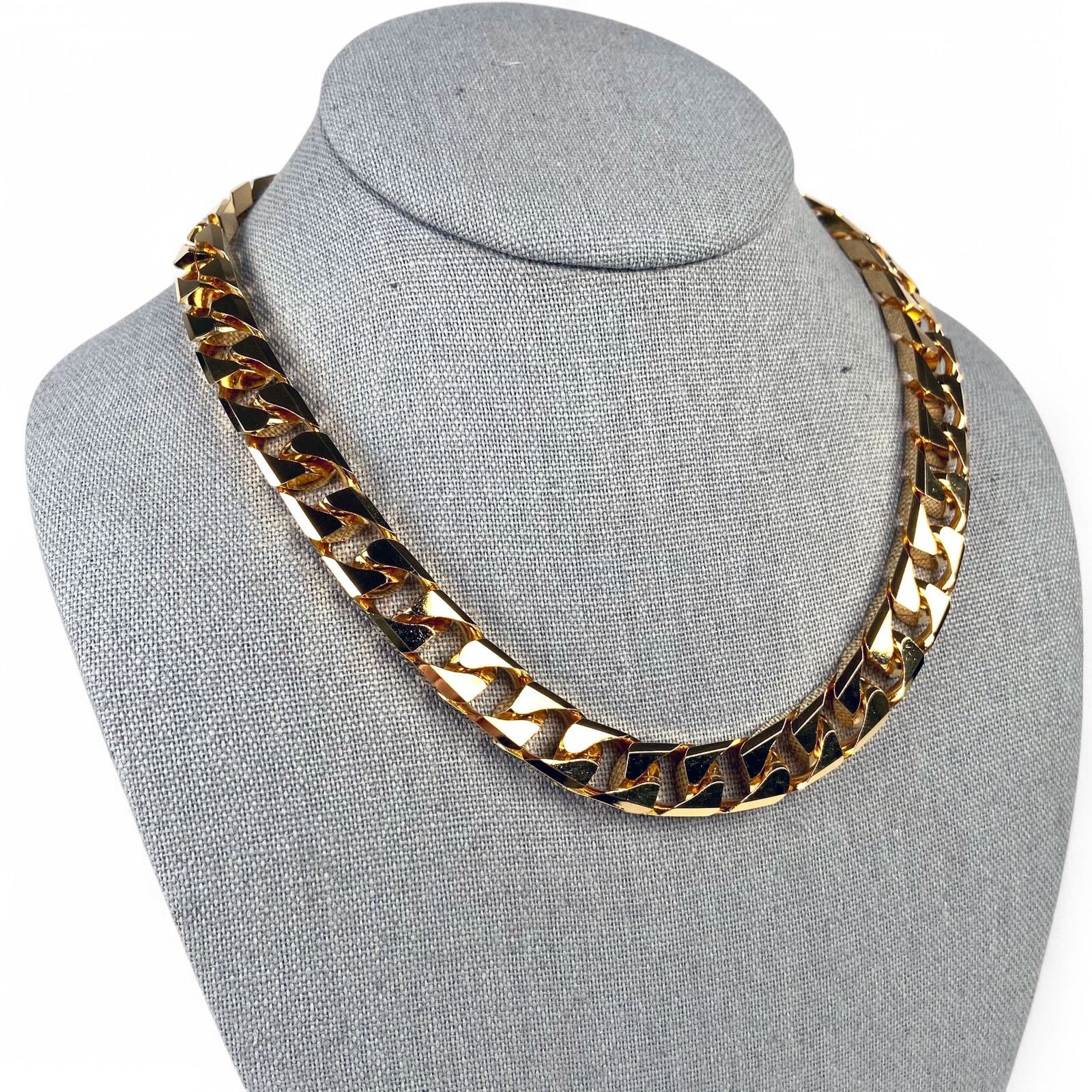 Other Soo Ihn Kim Heavy Chain Necklace Shiny Gold Tone 18 Inches Size ONE SIZE - 9 Thumbnail