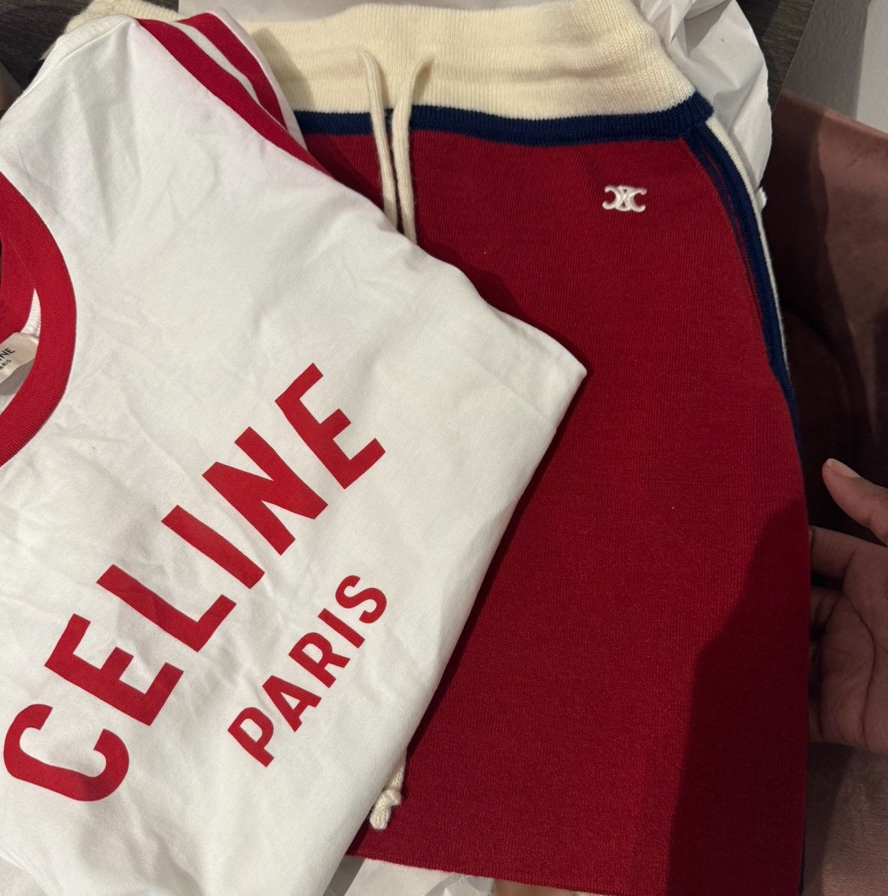 Celine Celine knit mini skirt Size 26" / US 2 / IT 38 - 2 Thumbnail