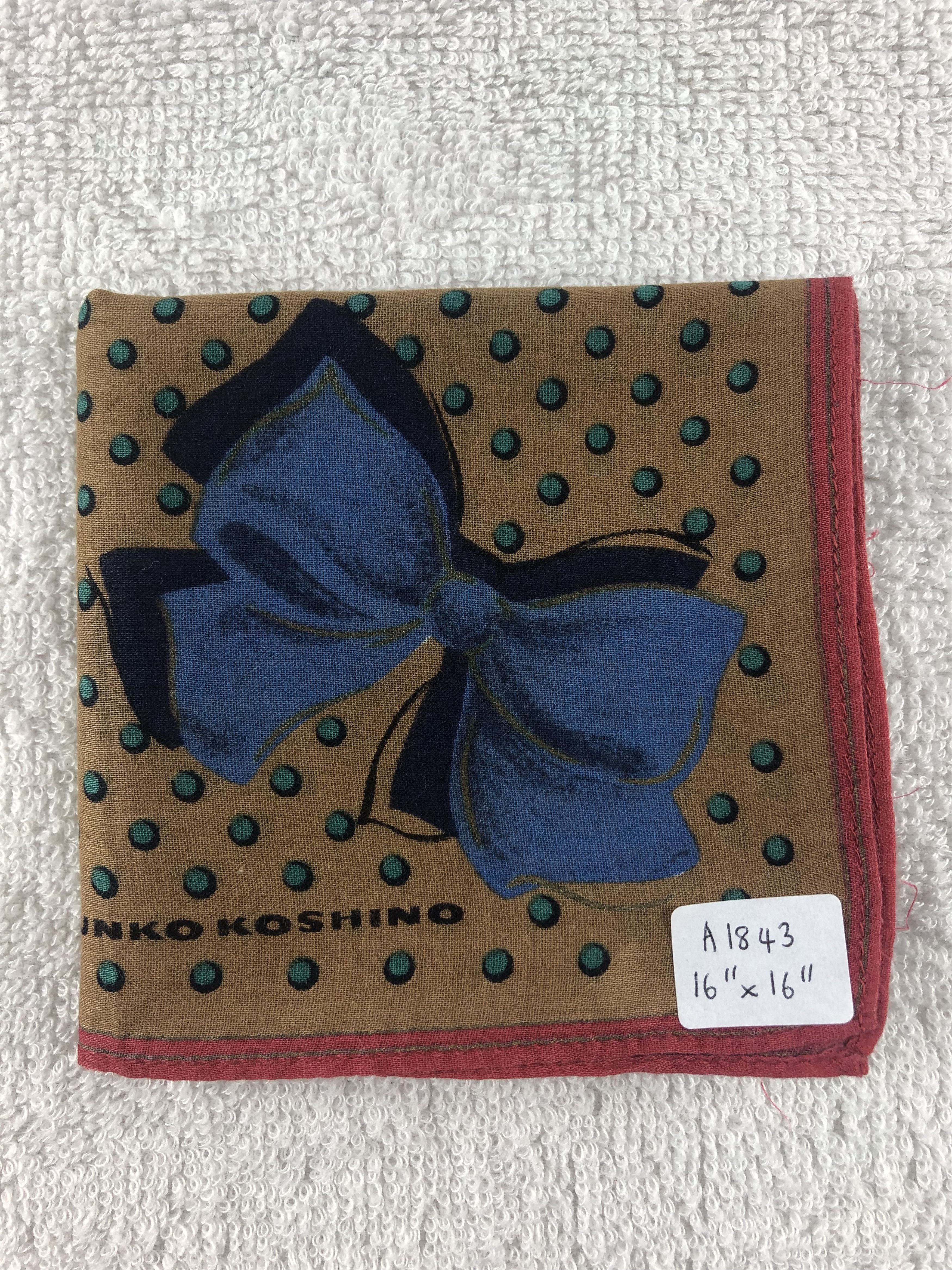 Japanese Brand × Mr. Junko × Vintage Junko Koshino Handkerchief / Bandana / Neckerchief Size ONE SIZE - 6 Thumbnail