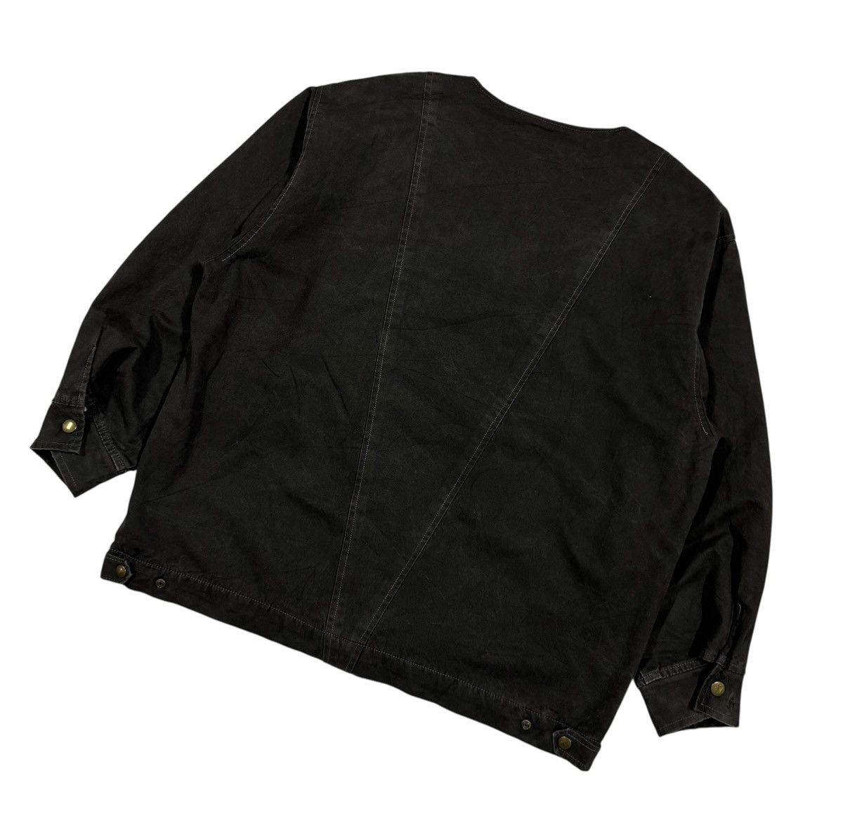 Jean Paul Gaultier Vtg🔥Archive Junior Gaultier Narrow Double Snap Button Jacket Size US L / EU 52-54 / 3 - 16 Thumbnail
