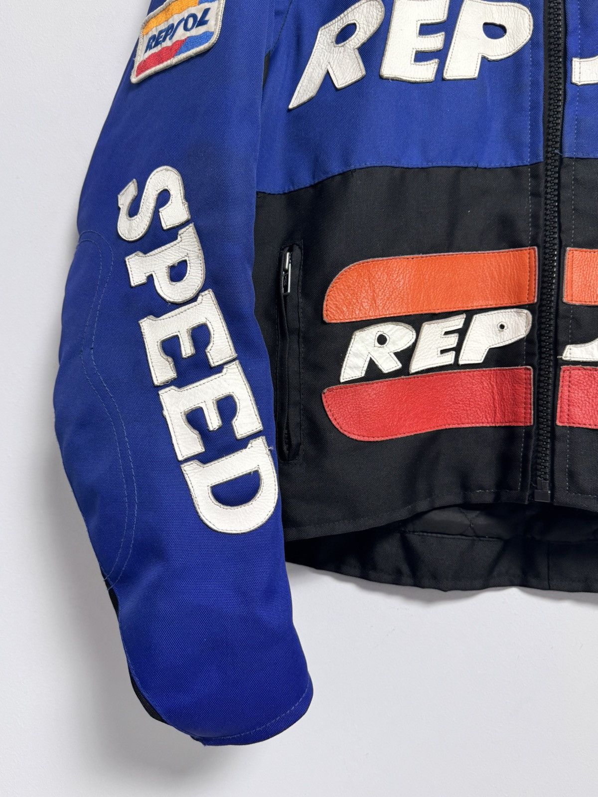 Vintage Repsol Vintage Motorcycle Jacket Real Leather Size US M / EU 48-50 / 2 - 4 Thumbnail
