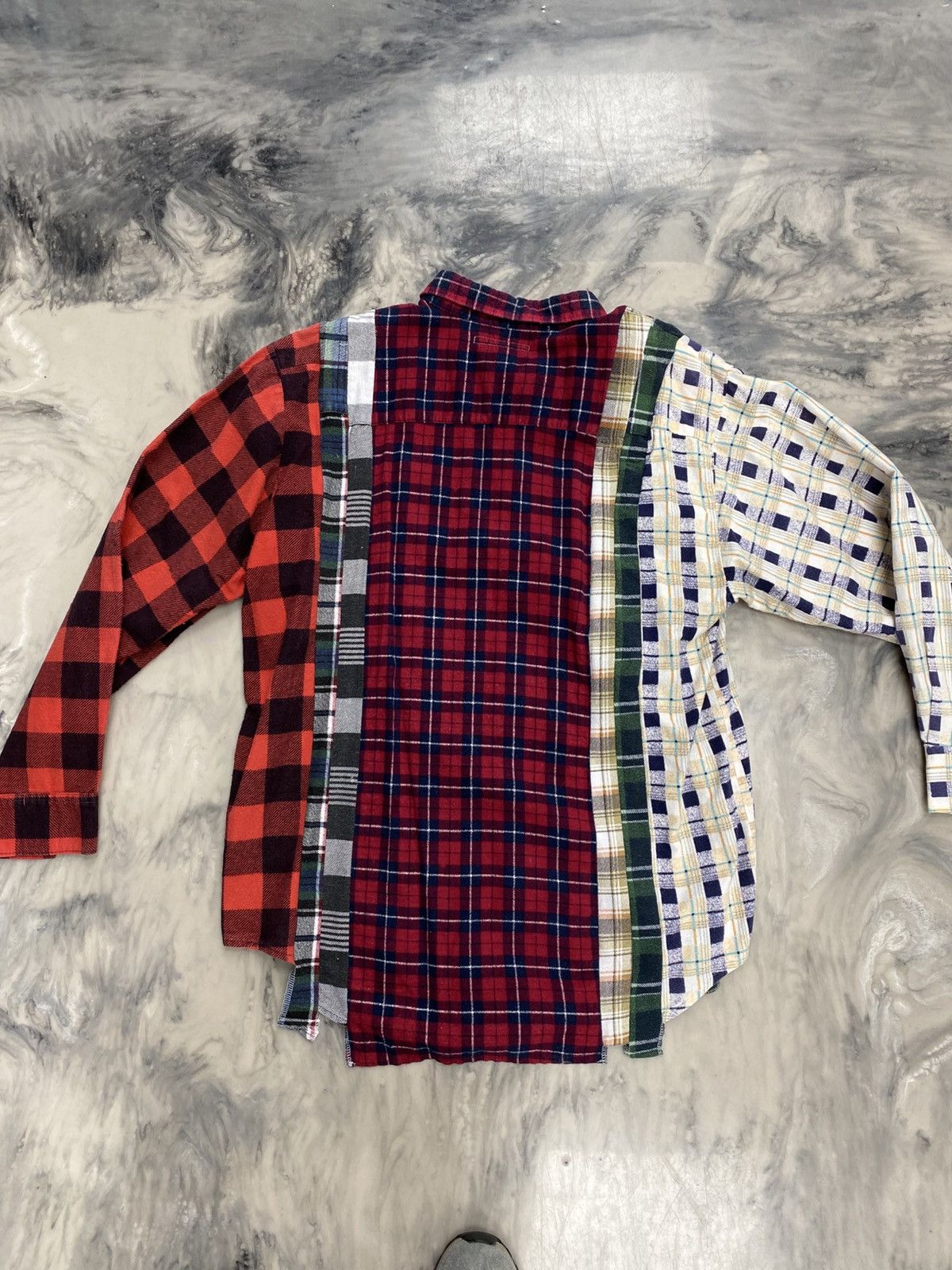 Needles Needles 7 cuts rebuild button up shirt small authentic Size US S / EU 44-46 / 1 - 5 Thumbnail