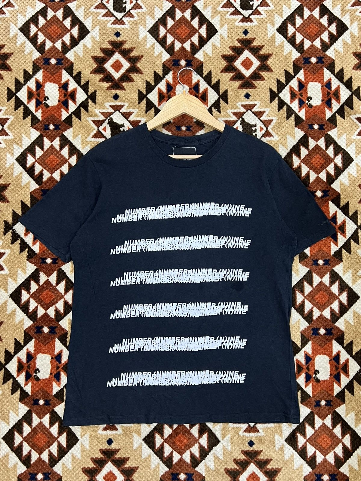 Number (N)ine Number Nine Multi Logo Tshirt Size US M / EU 48-50 / 2 - 1 Thumbnail