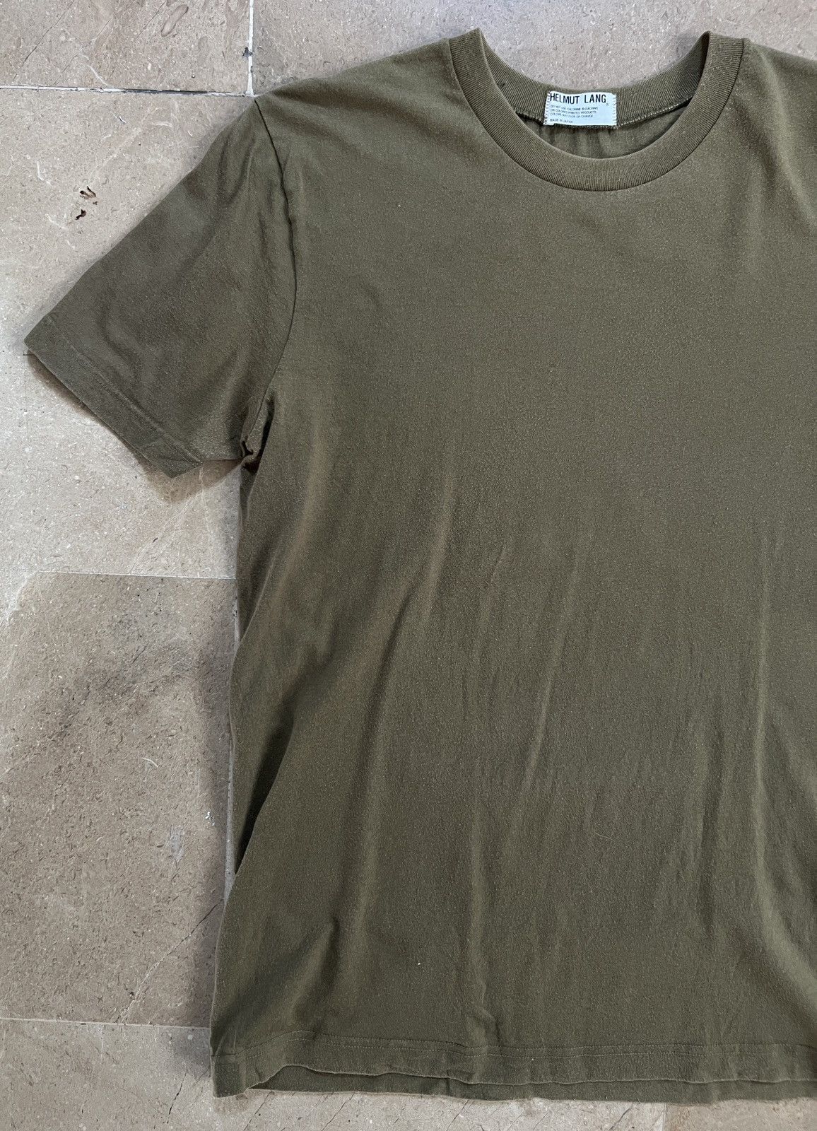 Helmut Lang Helmut Lang vintage army tshirt Size US M / EU 48-50 / 2 - 1 Thumbnail