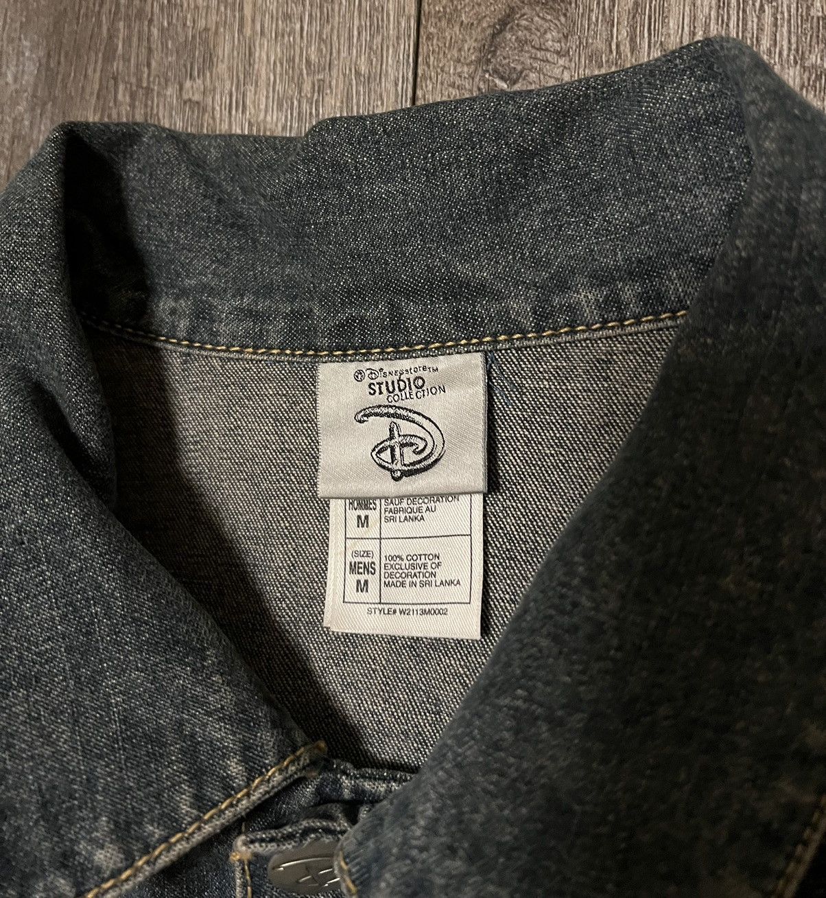Disney × Vintage Vintage Disney Nightmare Before Christmas Denim Jacket Size US M / EU 48-50 / 2 - 5 Thumbnail