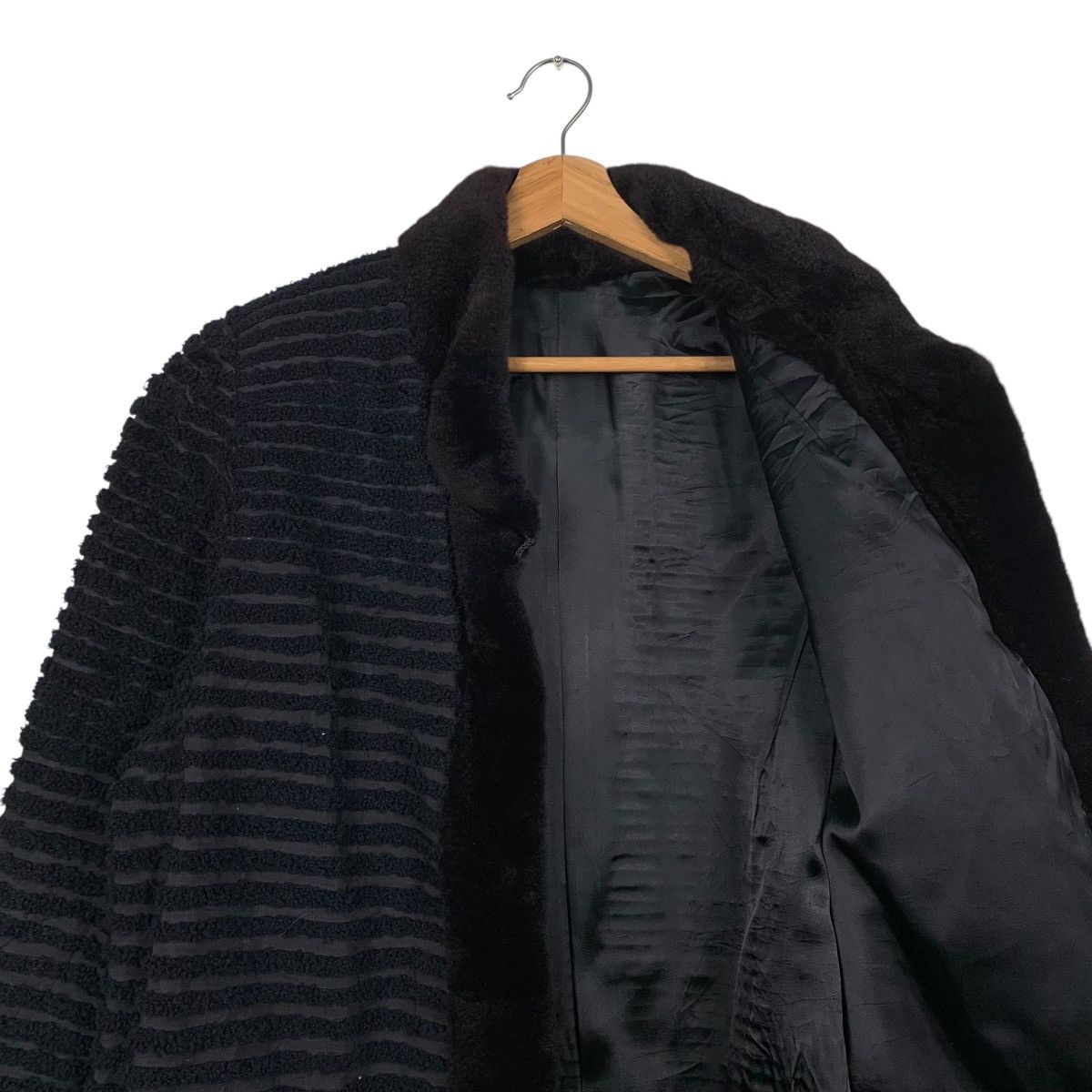 Japanese Brand Japanese Brand Stripe Black Women Jacket Size M / US 6-8 / IT 42-44 - 10 Thumbnail
