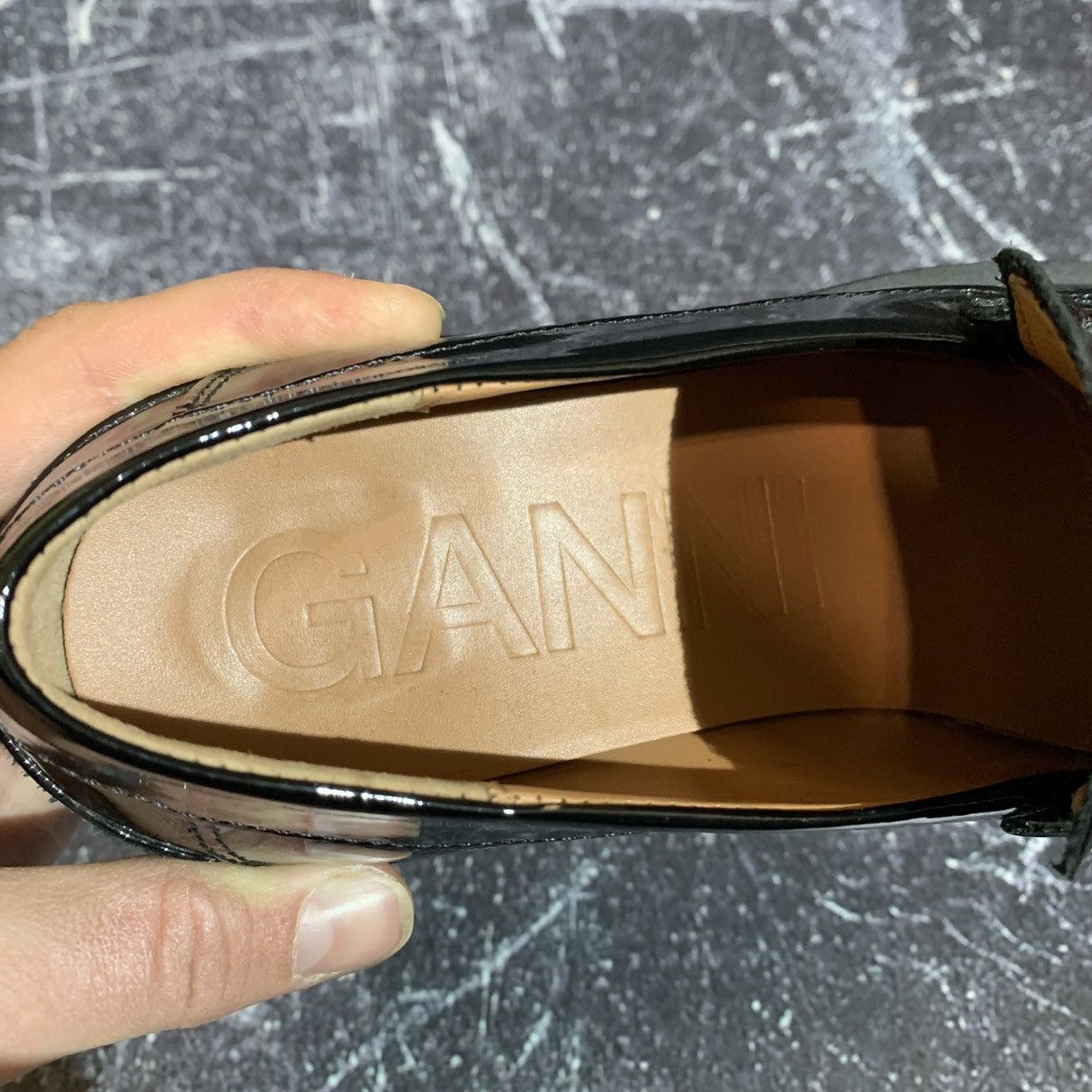Ganni GANNI LEATHER LOAFERS Size 39 EU Size US 9 / IT 39 - 11 Thumbnail
