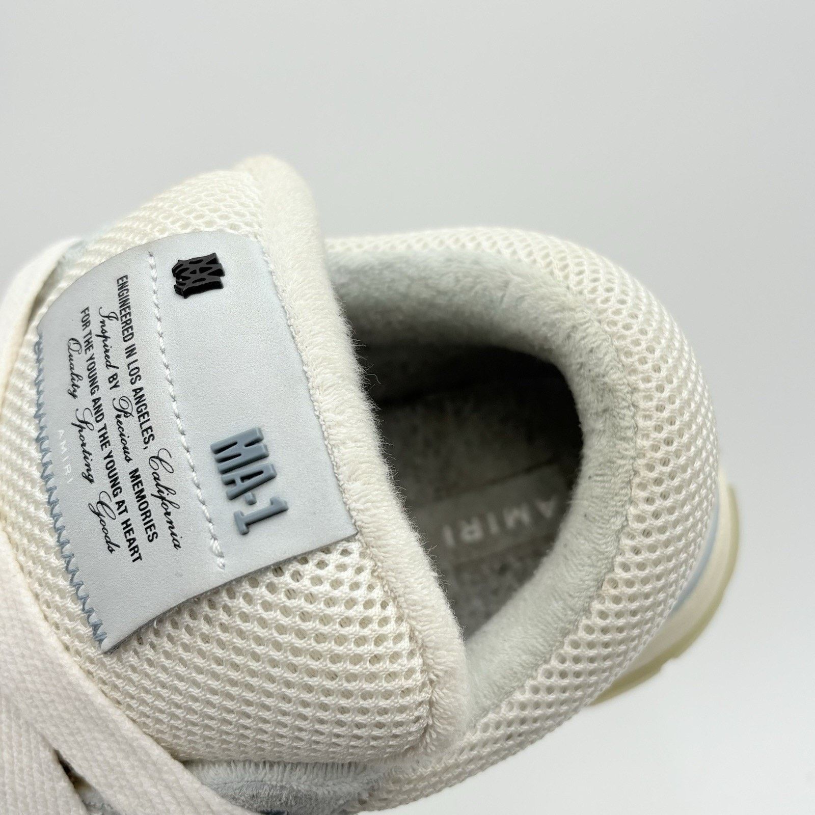 Amiri Size 44 (11 US) Amiri MA-1 ' White Blue ' | GOOD CONDITION! Size US 11 / EU 44 - 6 Thumbnail