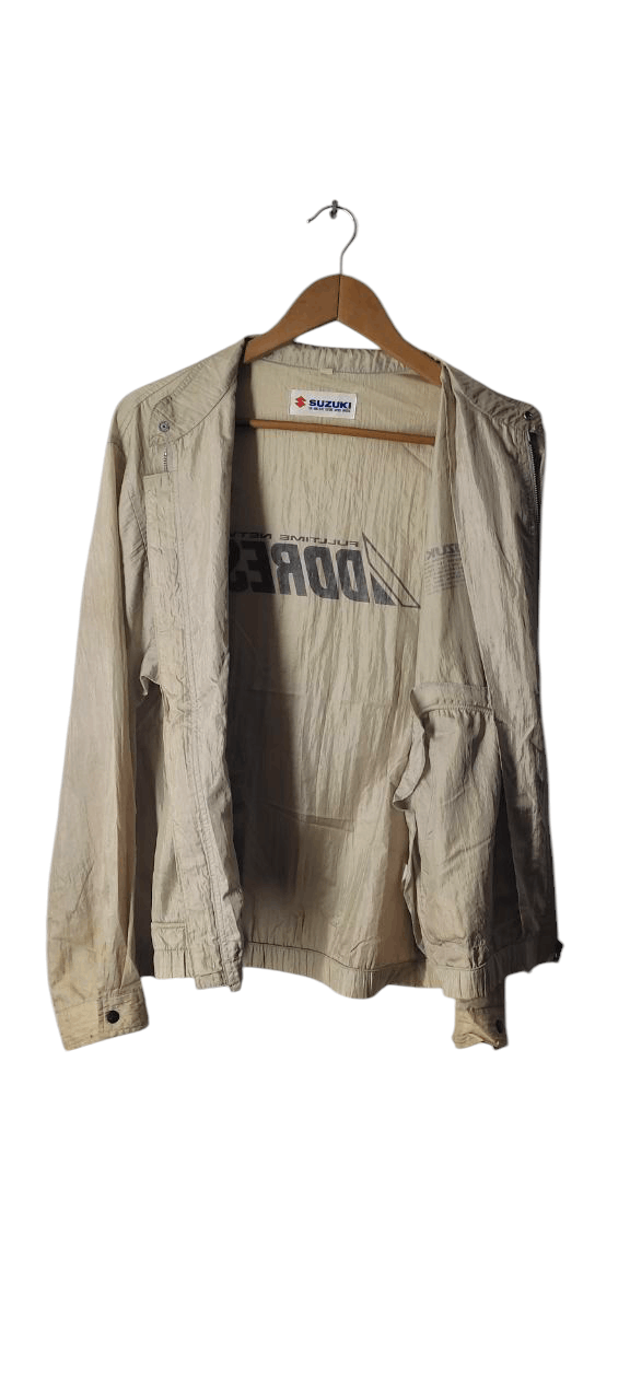 Sports Specialties VINTAGE SUZUKI ADDRESS WINDBREAKER JACKET Size US L / EU 52-54 / 3 - 4 Thumbnail