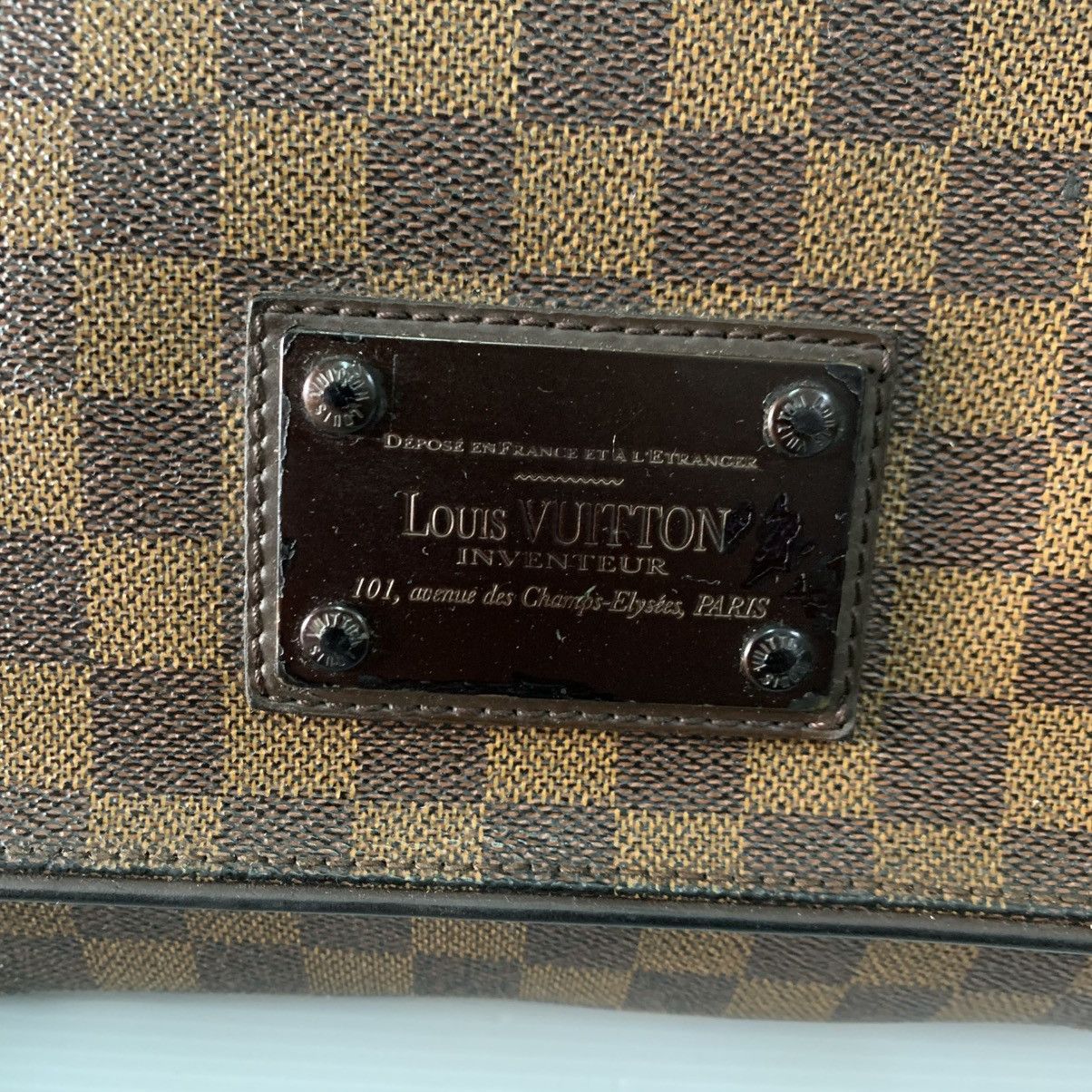 Louis Vuitton Louis Vuitton Damier Ebene Mesengger Size ONE SIZE - 13 Thumbnail