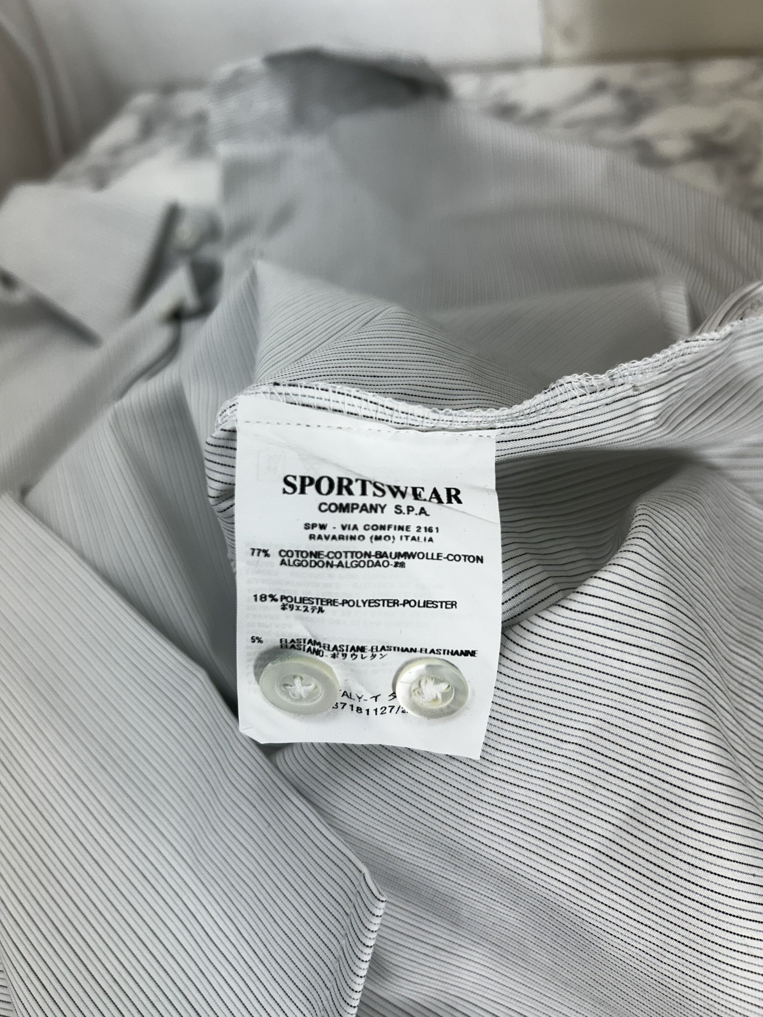 C.P. Company CP Company White Micro Stripe Shirt Size US XXL / EU 58 / 5 - 5 Thumbnail