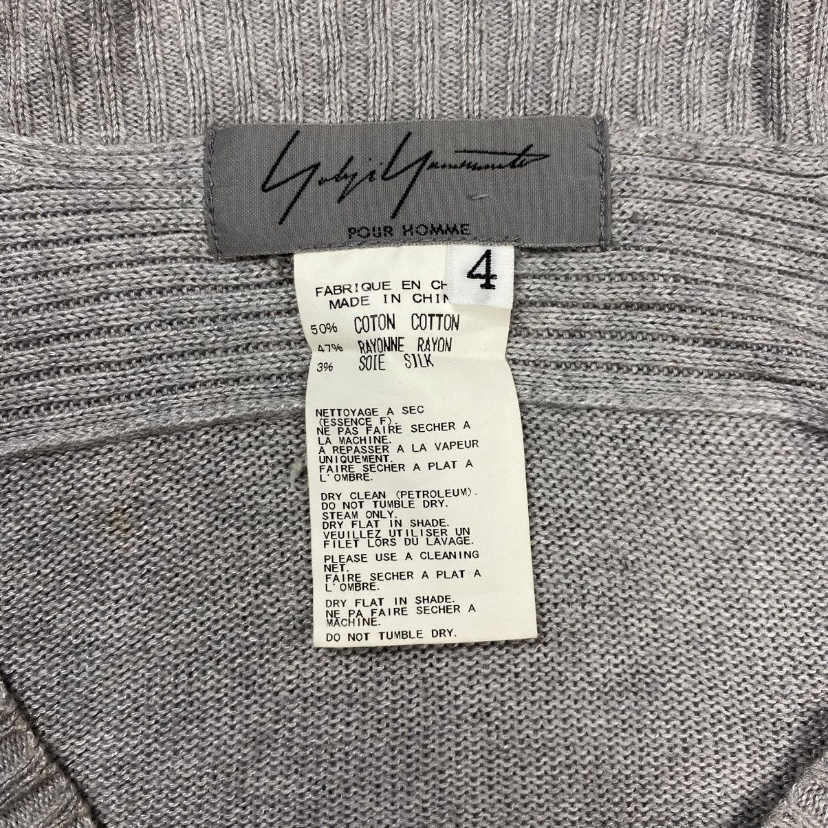 Yohji Yamamoto yohji yamamoto pour homme double zipper knit sweater Size US L / EU 52-54 / 3 - 8 Thumbnail