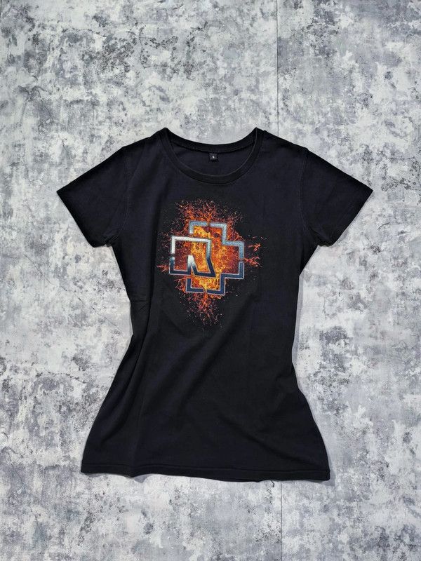 Vintage rammstein top tshirt metal rock alt Size S / US 4 / IT 40 - 1 Thumbnail