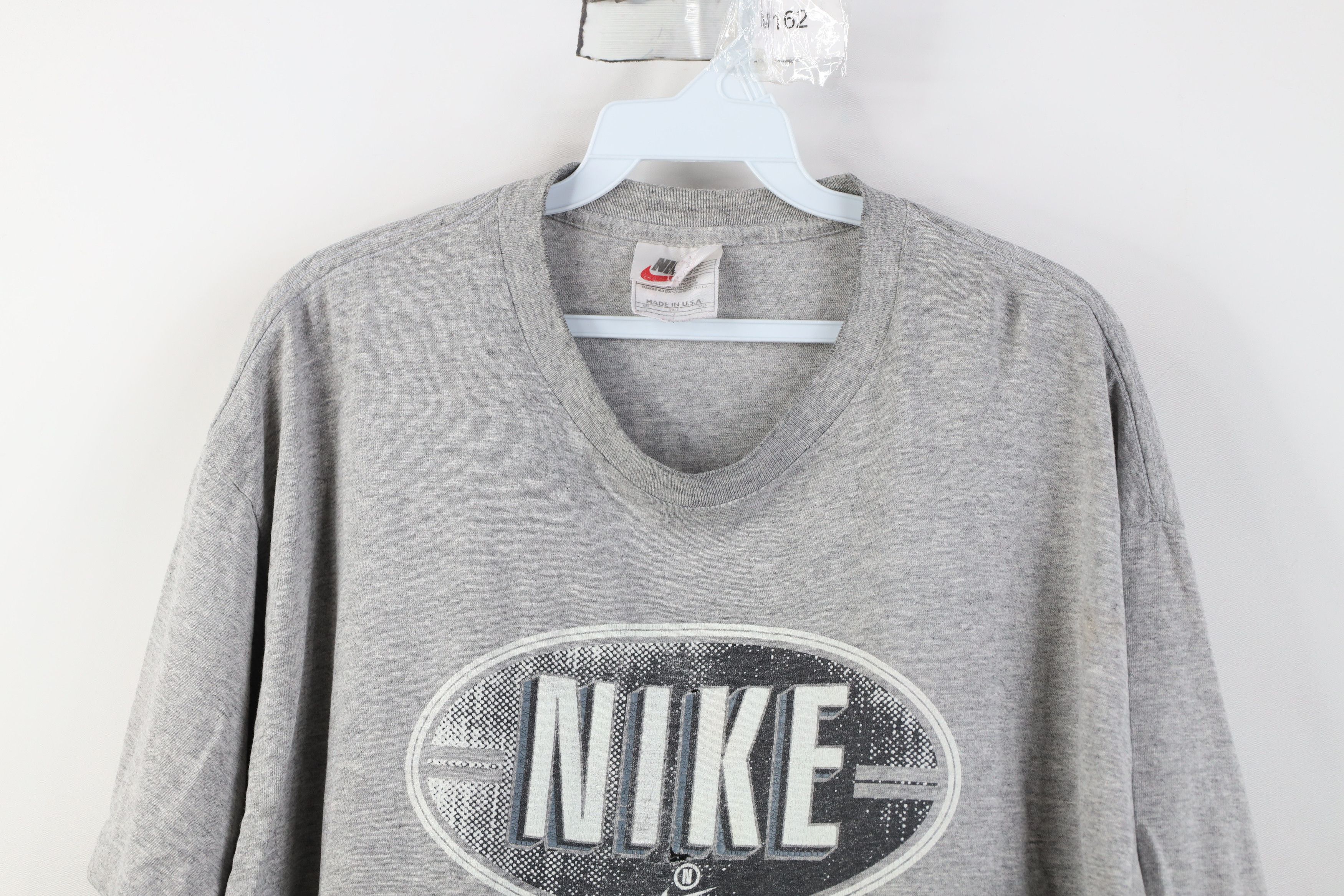 Nike Vintage 90s Nike Travis Scott Center Swoosh T-Shirt USA Size US L / EU 52-54 / 3 - 2 Thumbnail